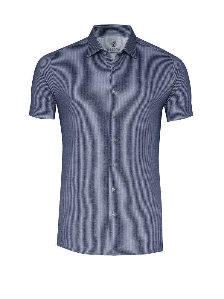 DESOTO Chemise à manches courtes »Casual Kent 1/2« Avec finitions passepoil contrastées,