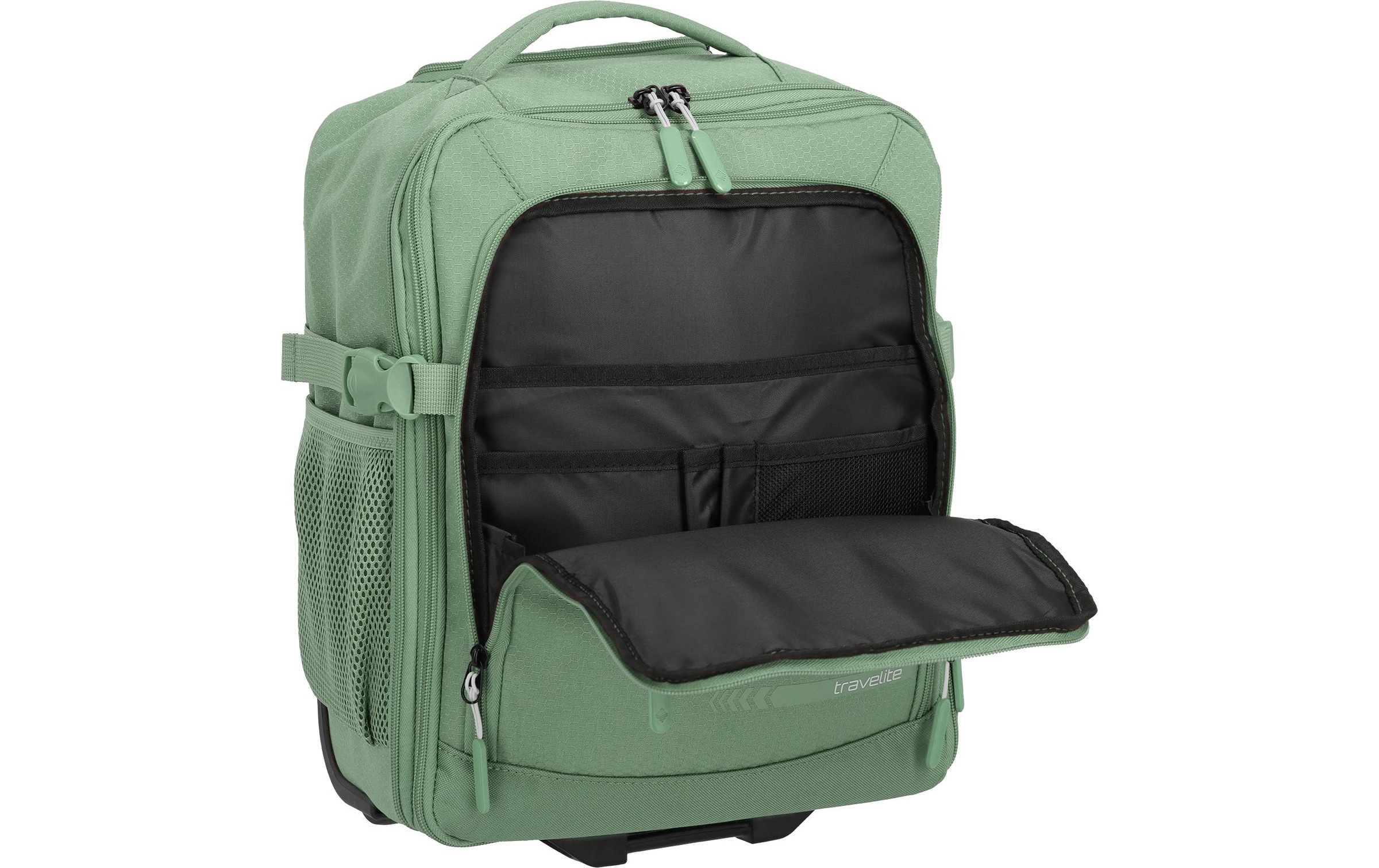 travelite »Kick Off Backpack 28 l« 28 l 2 Rollen Widerstandsfähige Materialien