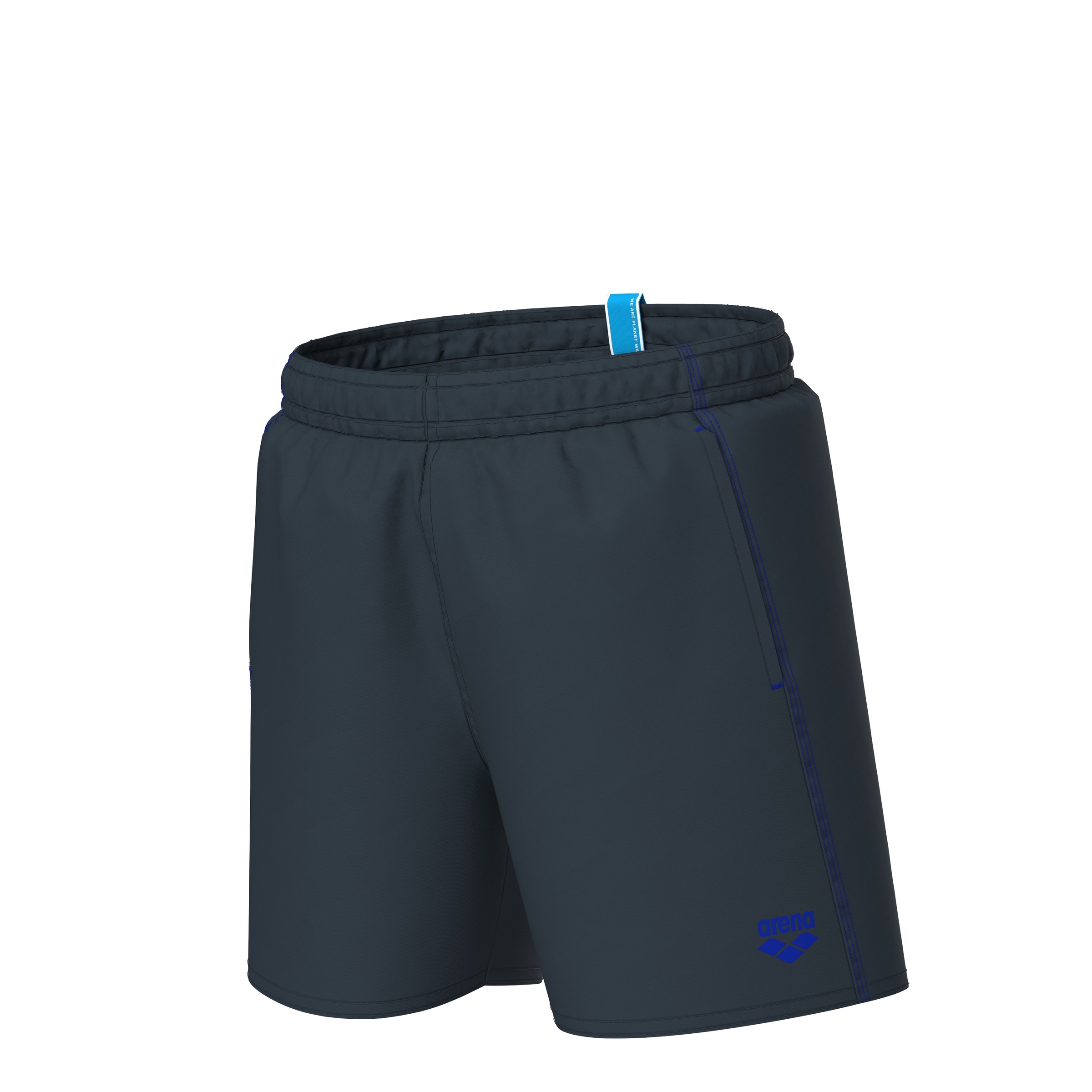 Arena Short de bain »BOYS' BEACH BOXER SOLID R« mit Seitentaschen, mit innenliegendem Kordelzug, schnelltrocknend