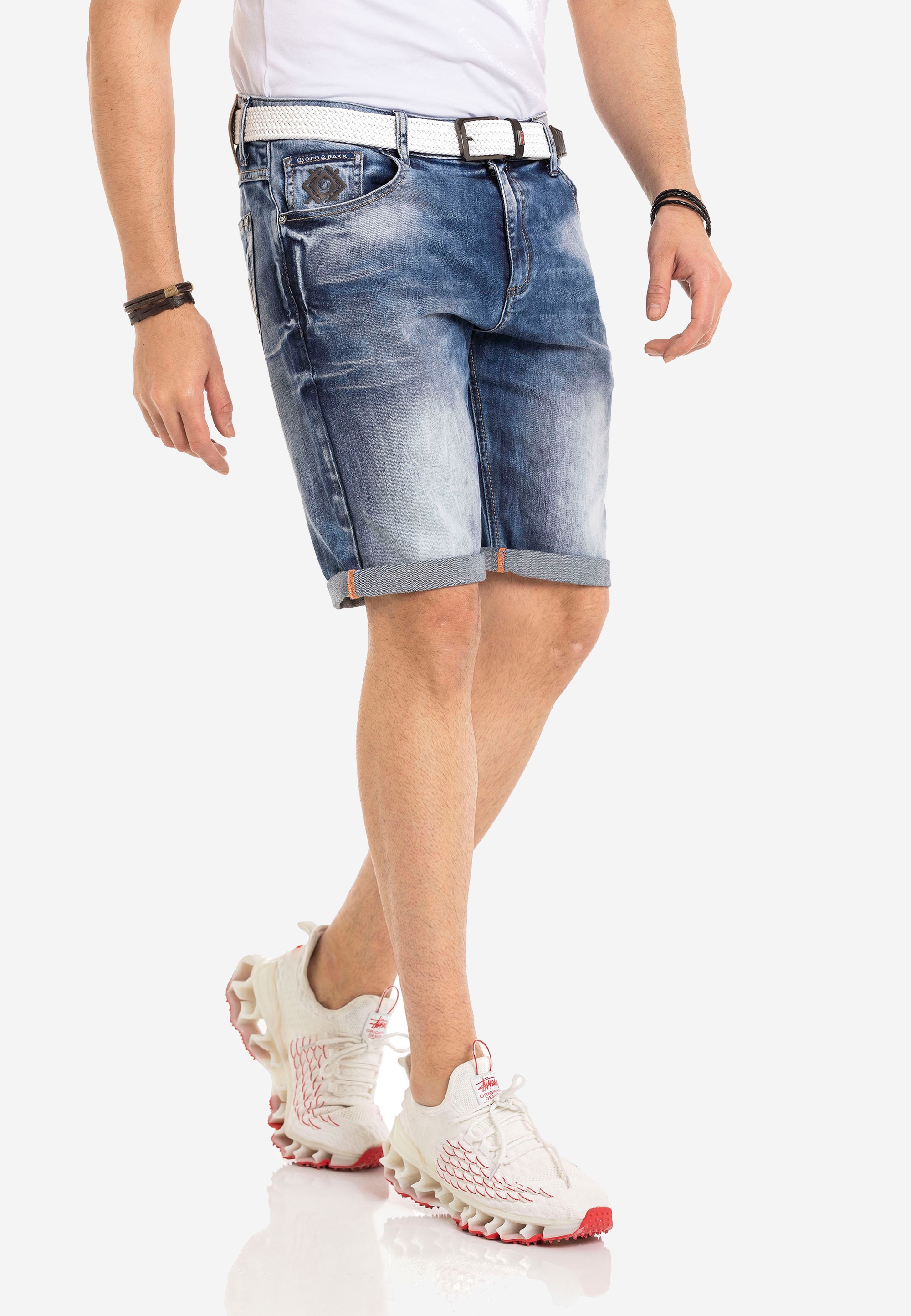 Cipo & Baxx Jeans capri
