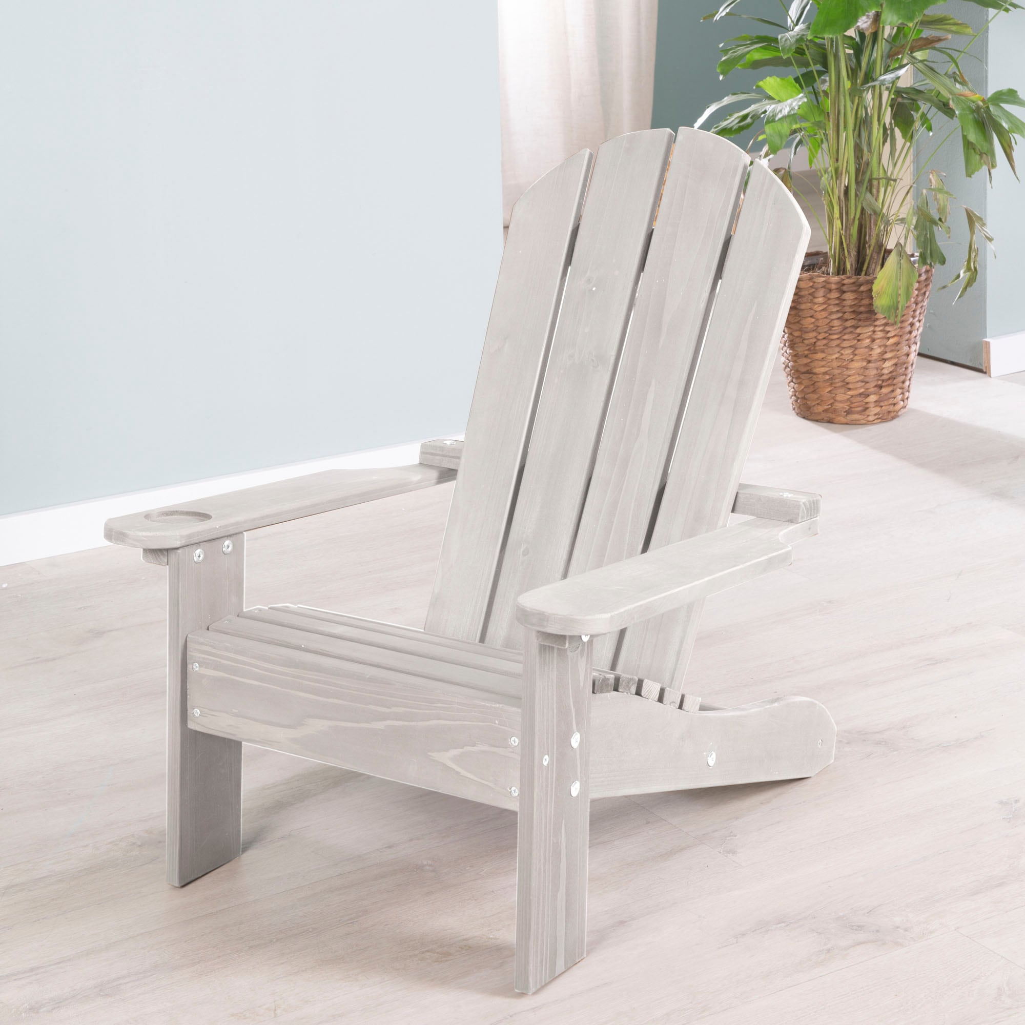 roba® Kinderstuhl »Outdoorstuhl Deck Chair, aus Holz« () FSC® - schützt Wald