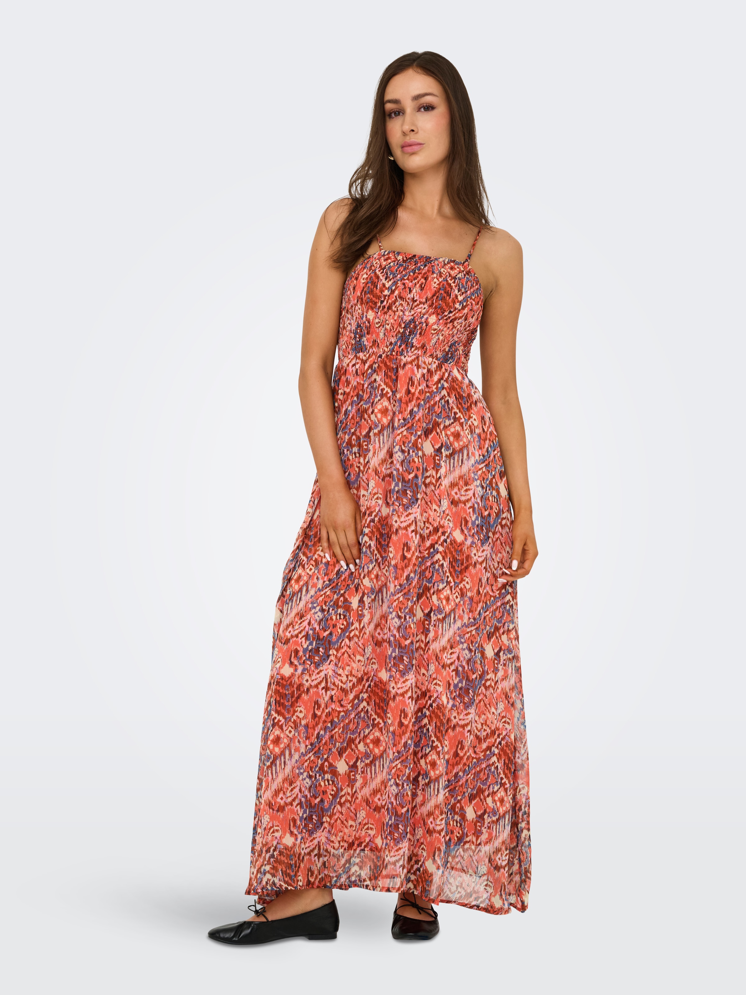 ONLY Maxi robe »ONLELENA VIKKI LIFE STRAP ANK DRESS WVN« Sommerkleid