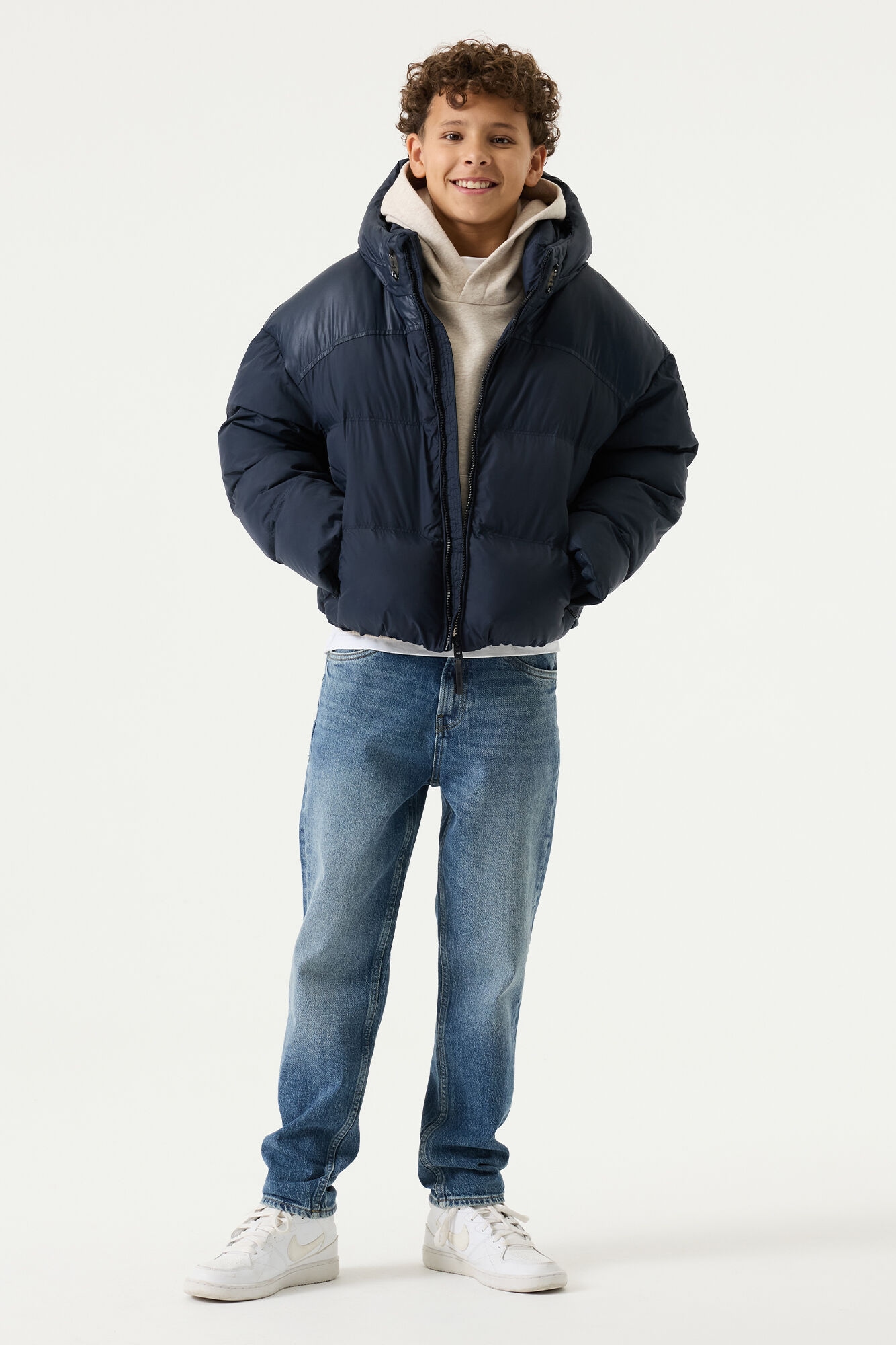 Garcia Veste matelassée avec capuche avec capuche pour garçons