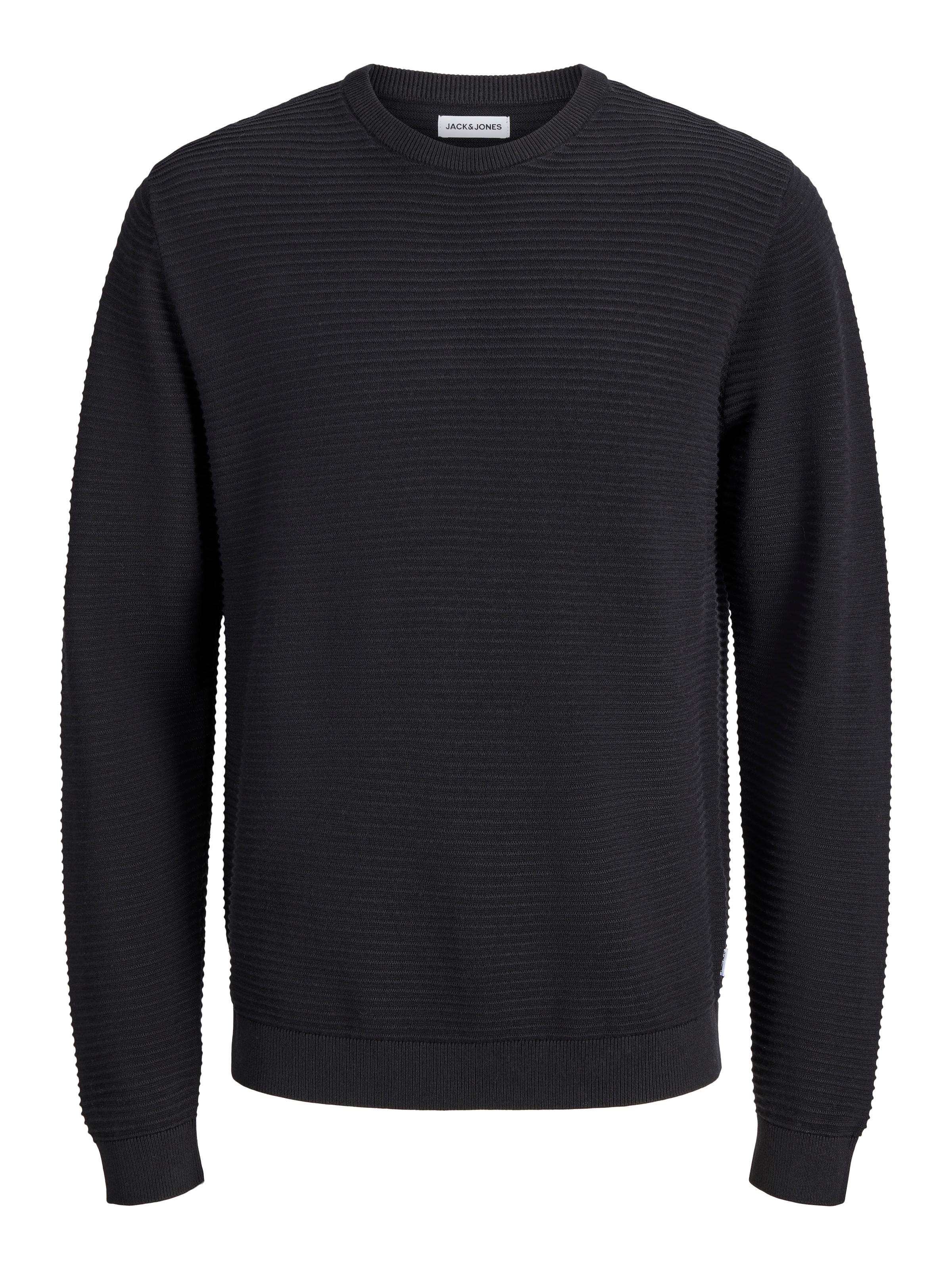 Jack & Jones Pull à col rond »JJEBRODY KNIT CREW NECK« Coton