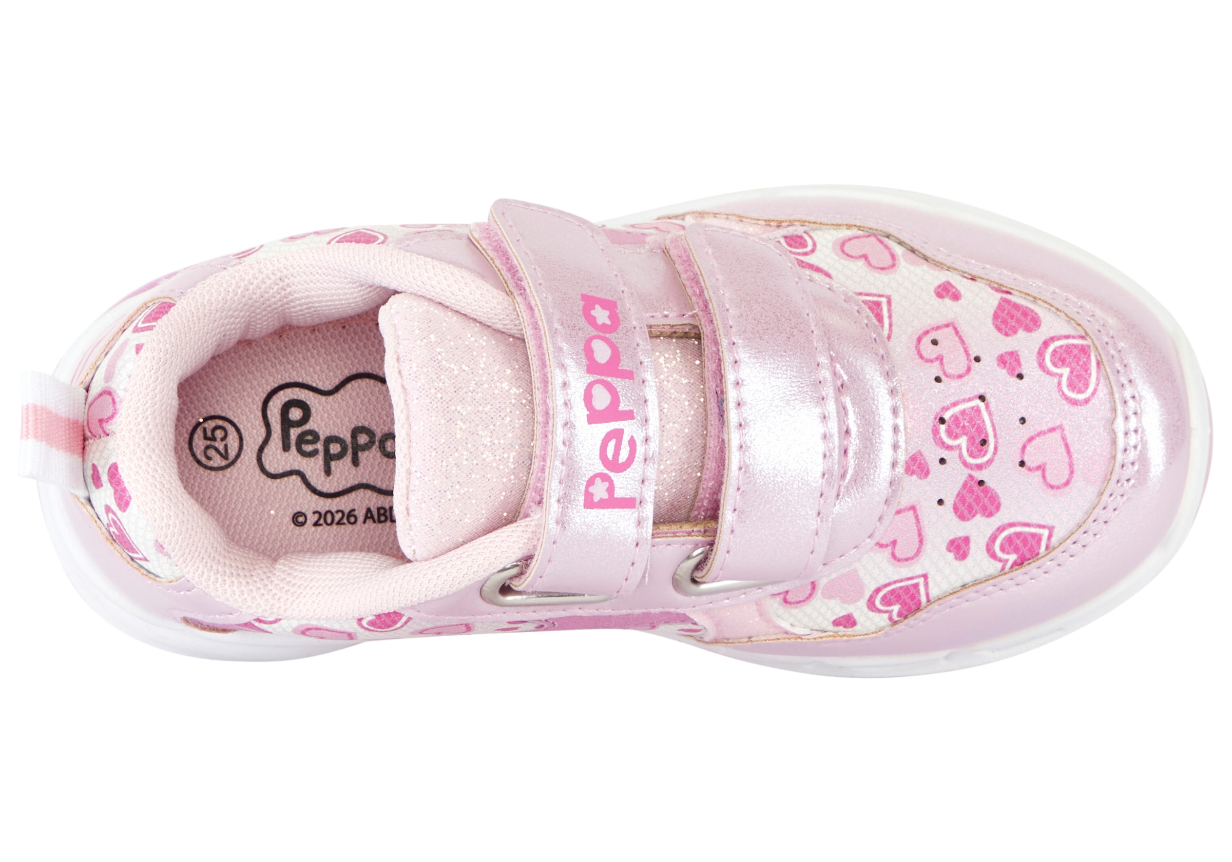 Disney Sneakers »Peppa Pig«  Peppa Pig, avec fonction clignotante sympa