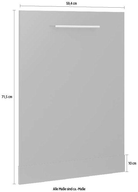 wiho Küchen Frontblende »Cali, TOPSELLER« 60 cm breit, für vollintegrierbaren Geschirrspüler