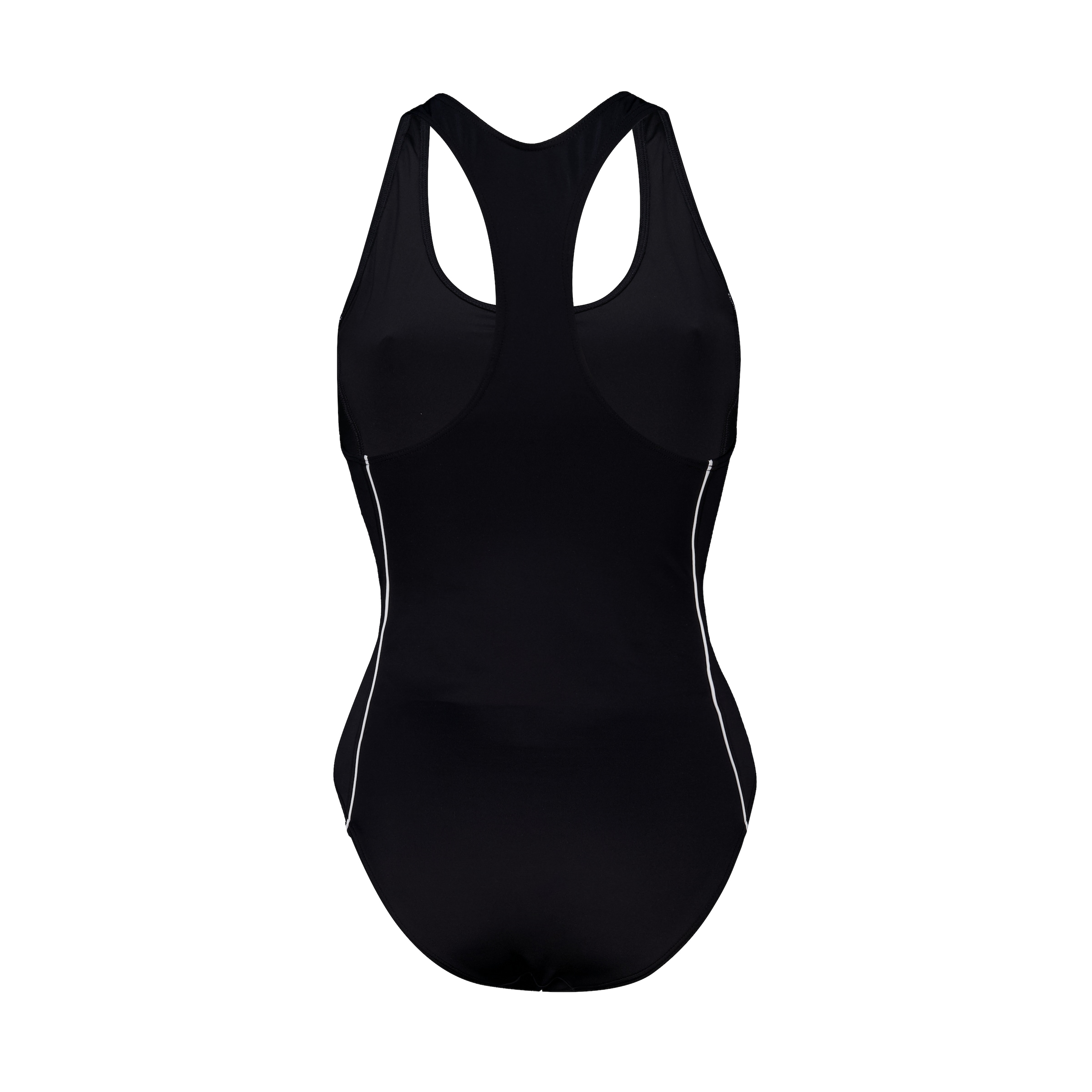 PUMA Badeanzug »PUMA SWIM WOMEN T7 SWIMSUIT« mit tiefem Rundhalsausschnitt und Reissverschluss