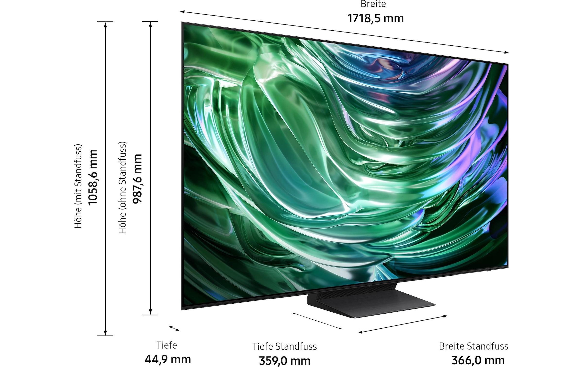 Samsung OLED-Fernseher »QE77S90D AEXZU 77« 195 cm/77 ″