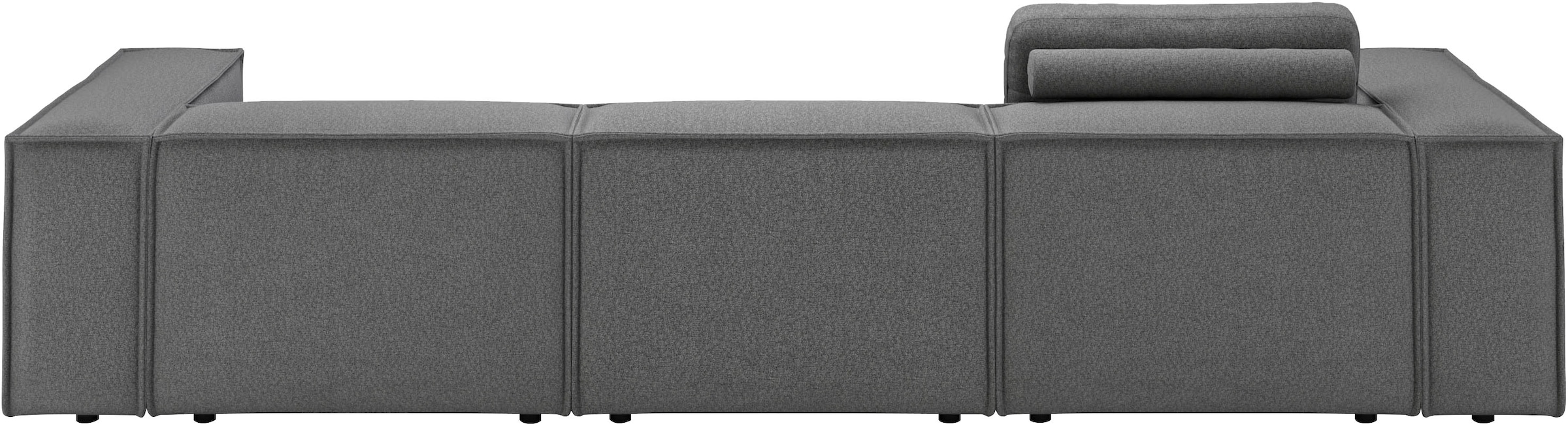Home affaire 3,5-places »Watertown, modernes Big-Sofa XXL, 336 cm Breite, Japandi Design« énorme canapé design avec beaucoup d'espace & revêtements doux dans des couleurs tendance