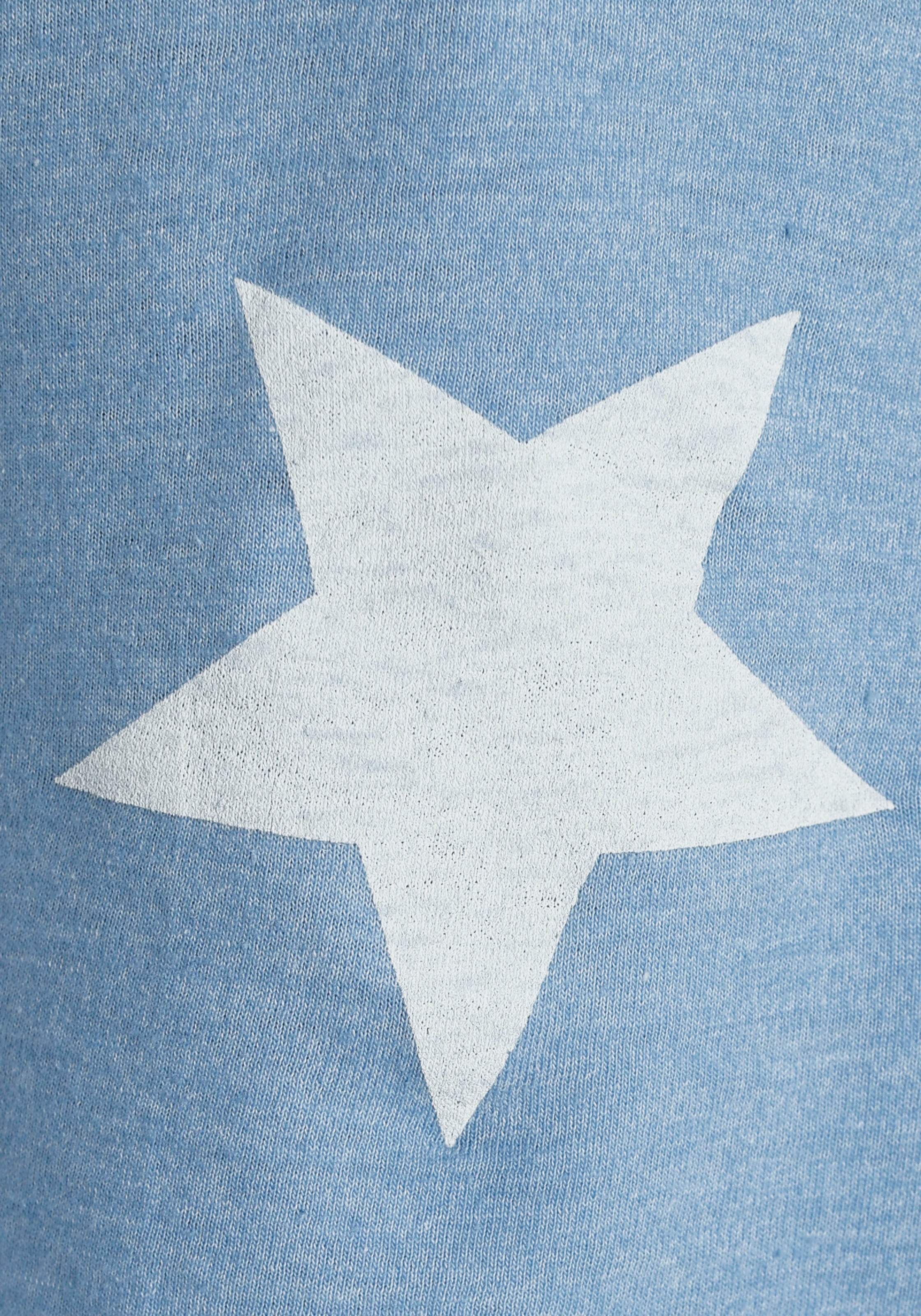 Vivance Dreams Pyjama 2 Stück, 4 Stk. tlg., in melierter Optik mit Sternen