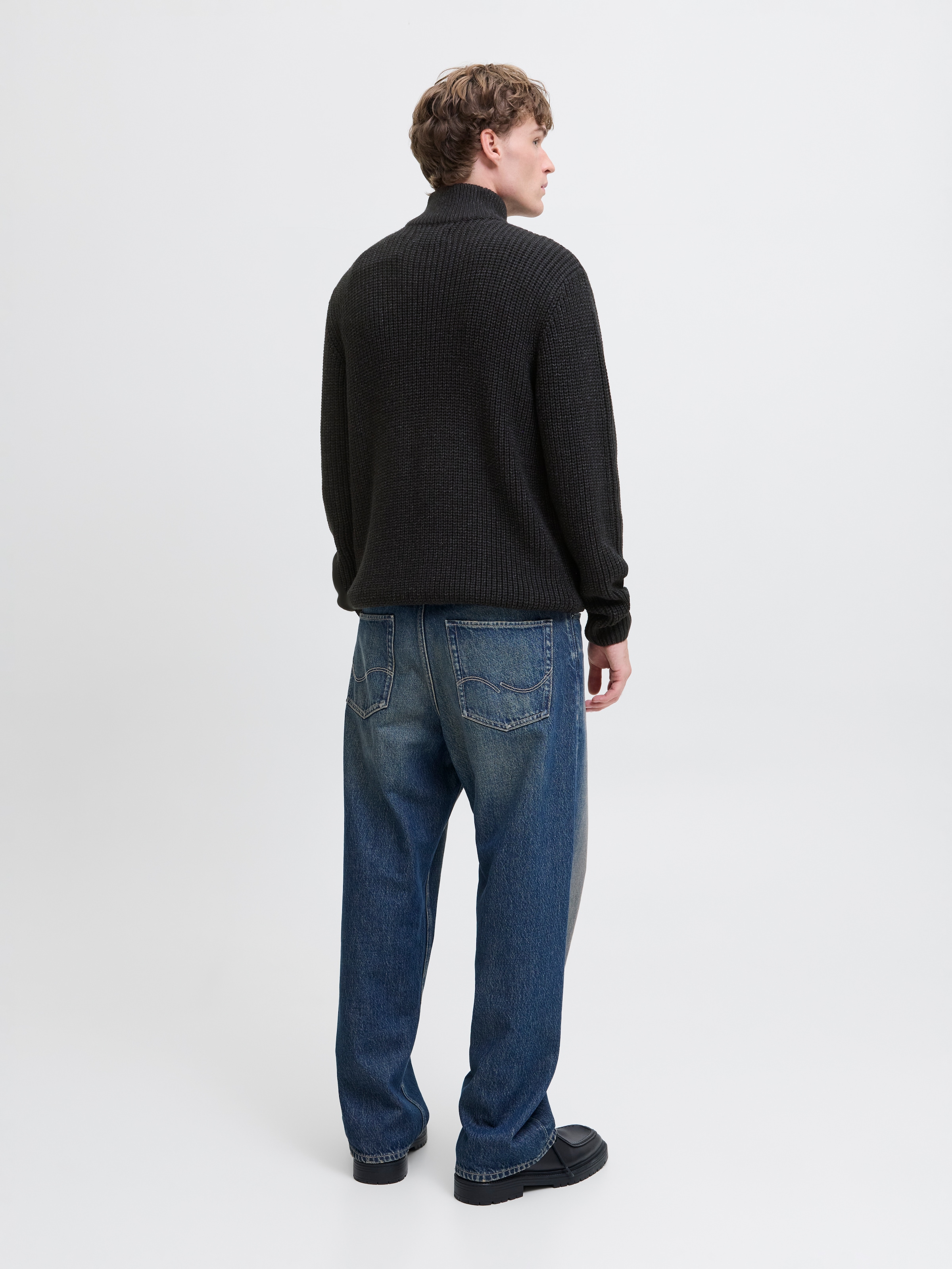 Jack & Jones Troyer »JORBLEECKER KNIT HALF ZIP BF«