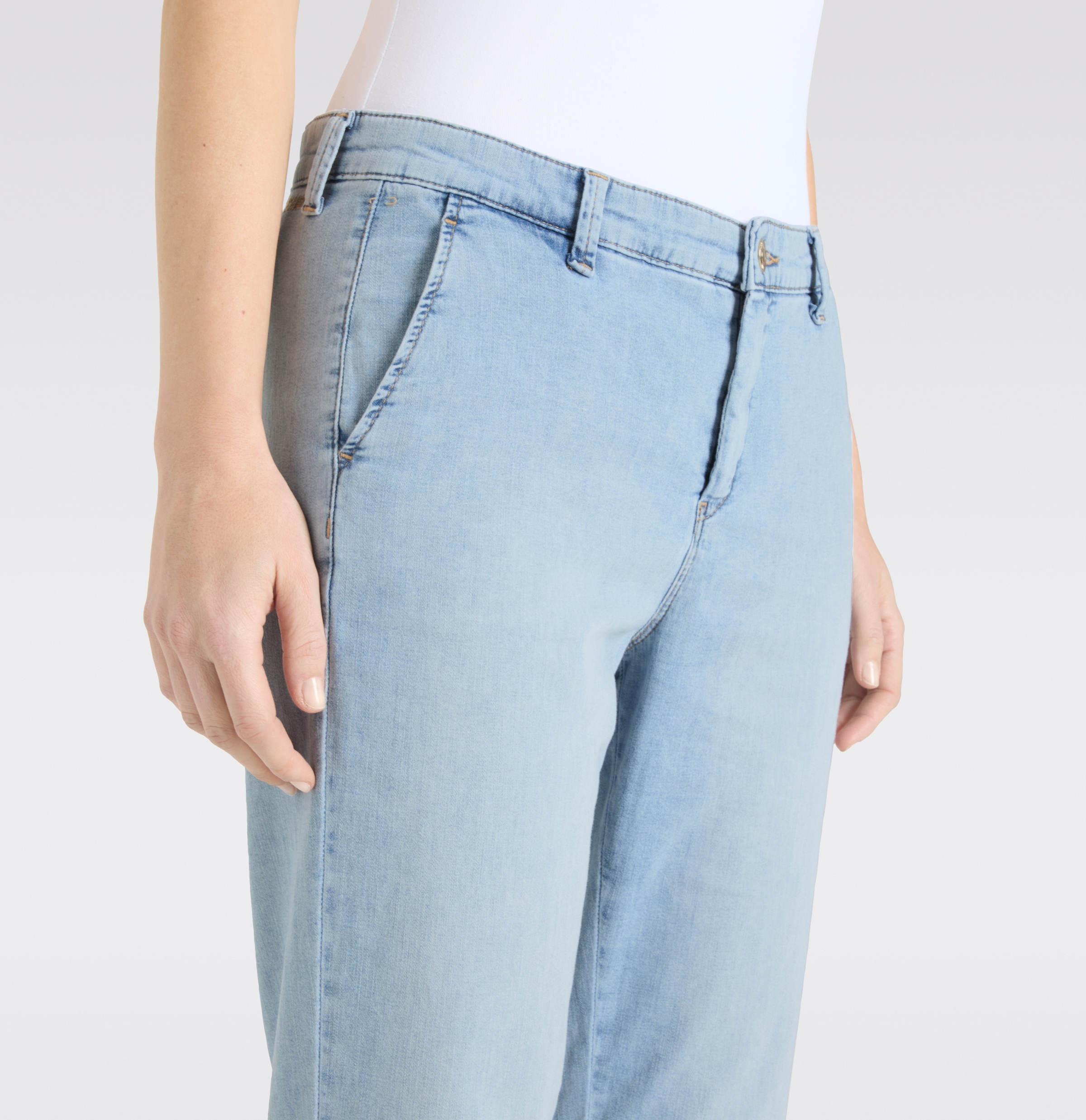 MAC Jeans slim »CHINO turn up« style Five-Pocket