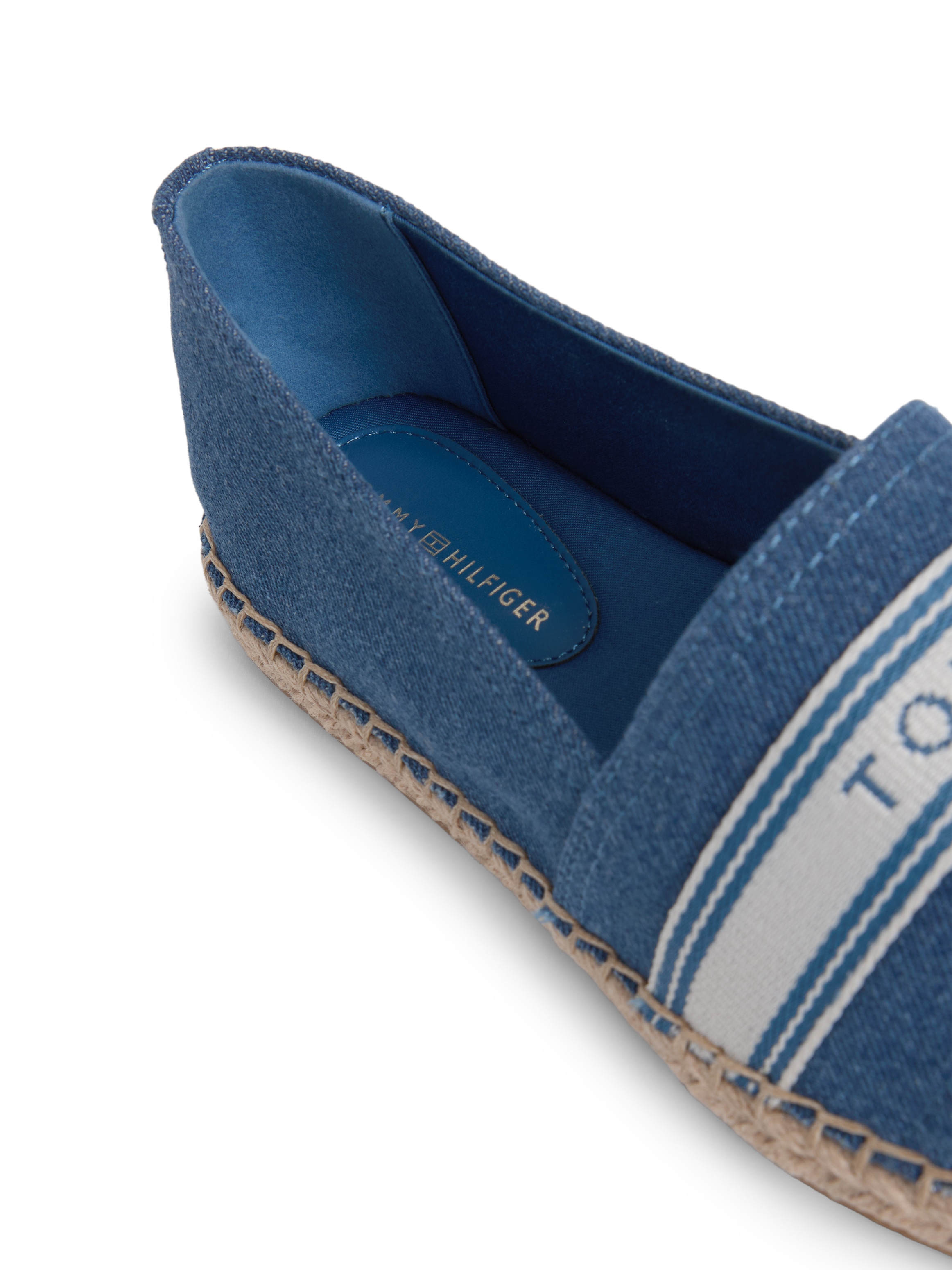Tommy Hilfiger Espadrille »HILFIGER WEBBING ESPADRILLE«  chaussure basse, chaussure à enfiler, chaussure d'été avec logo