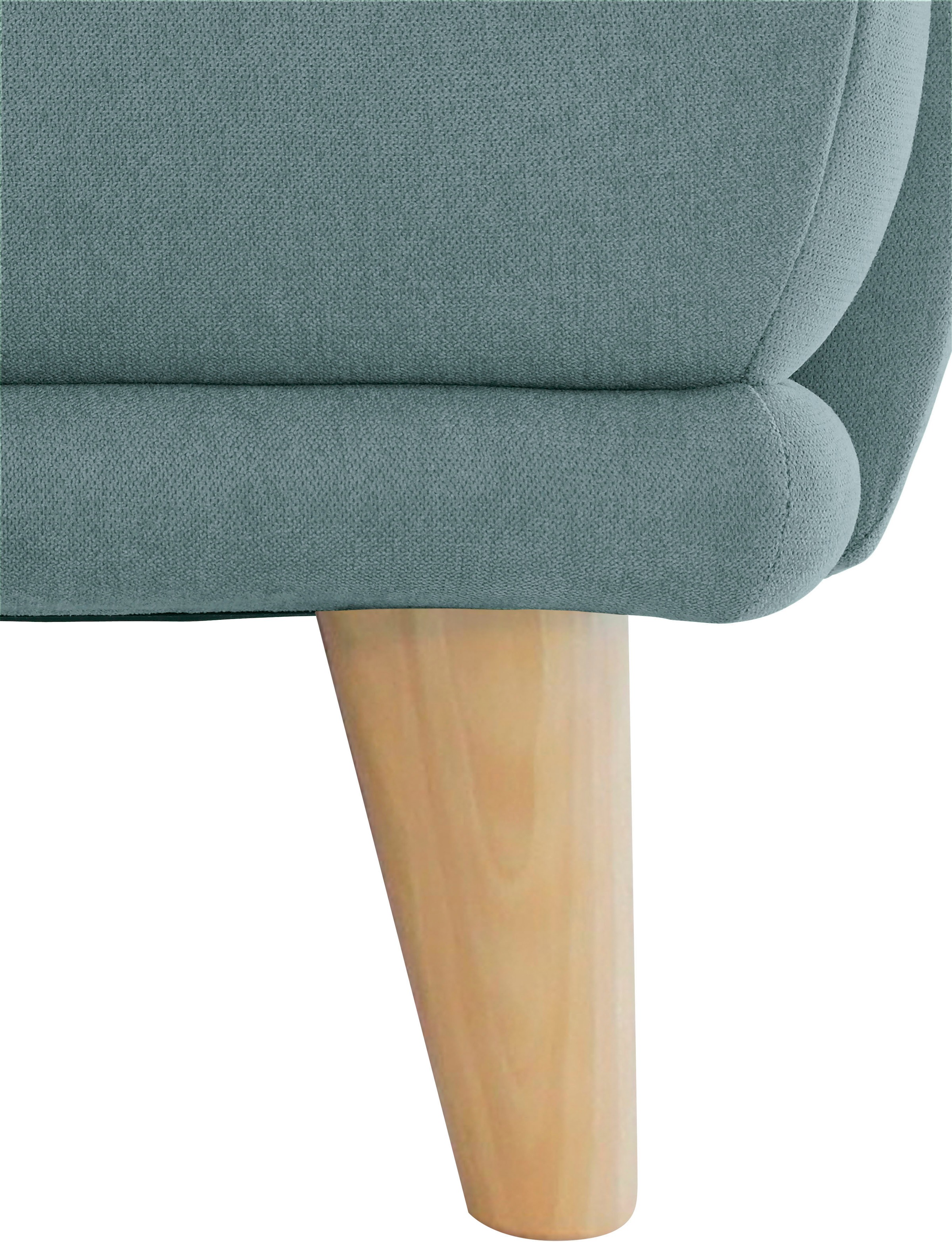 TRENDMANUFAKTUR Coin rembourré »Cecilia, italienisches Designsprache, modern und komfortabel, L-Form,« excellent confort d’assise et accoudoirs confortables