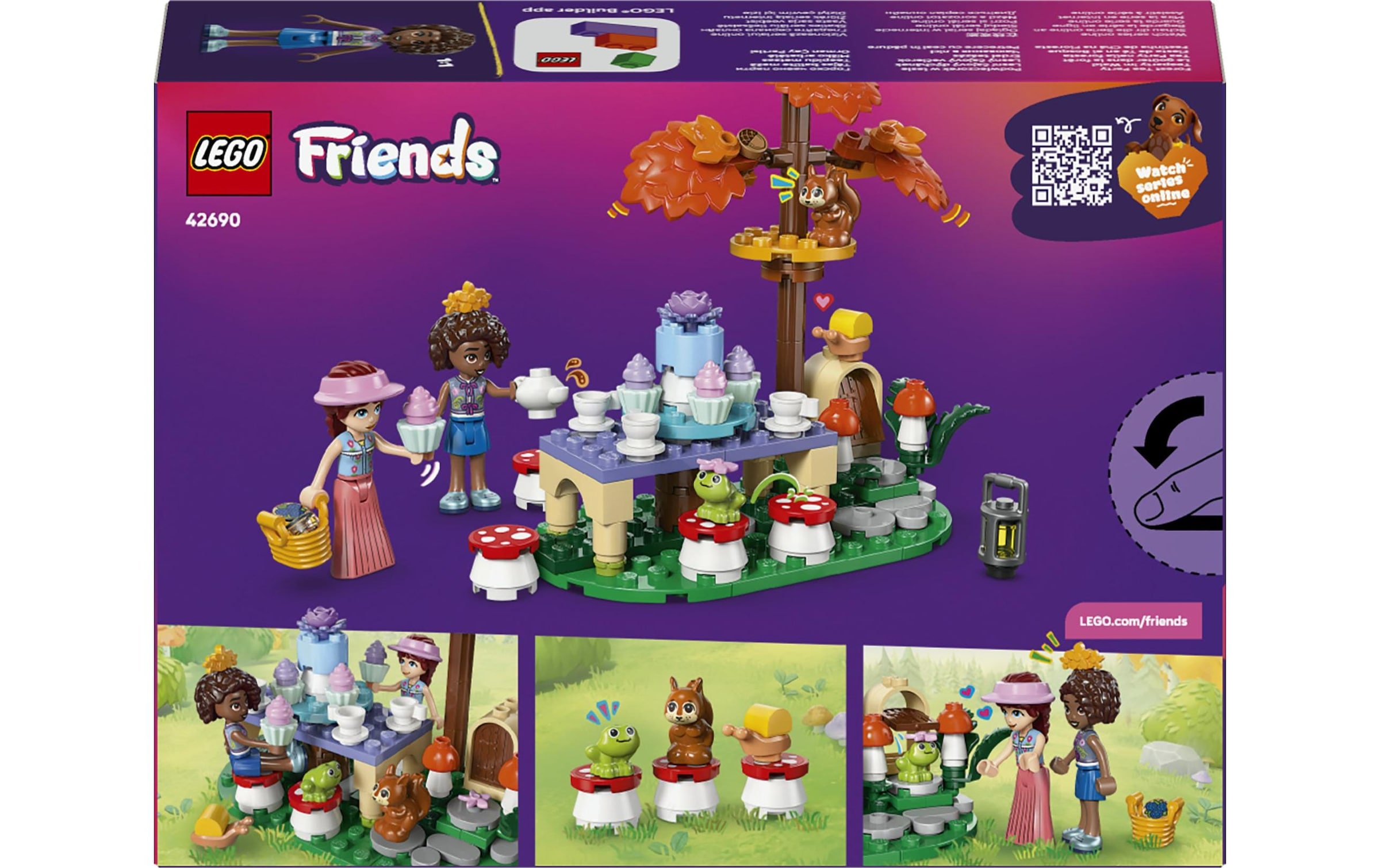 LEGO® Pions de construction »Teeparty im Wald (42690), LEGO Friends« fabriqué en Europe