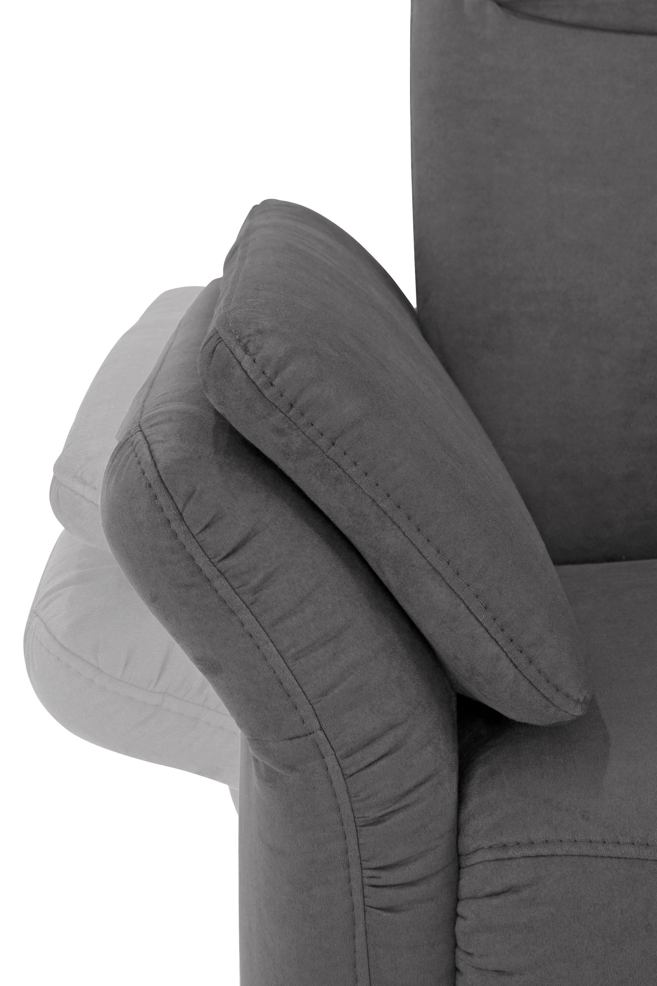 Home affaire 2-Sitzer »Tahoma« mit Armteilverstellung, Federkern