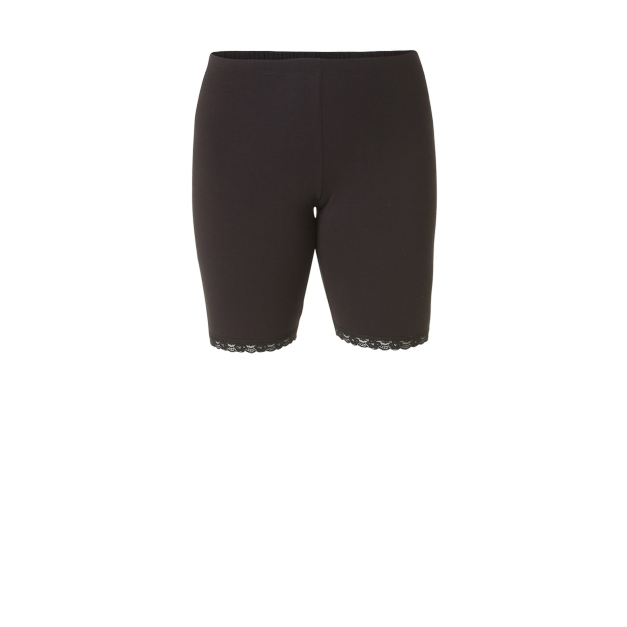 Base Level Curvy Pantalon cycliste »Ava«  mit Spitzenkante