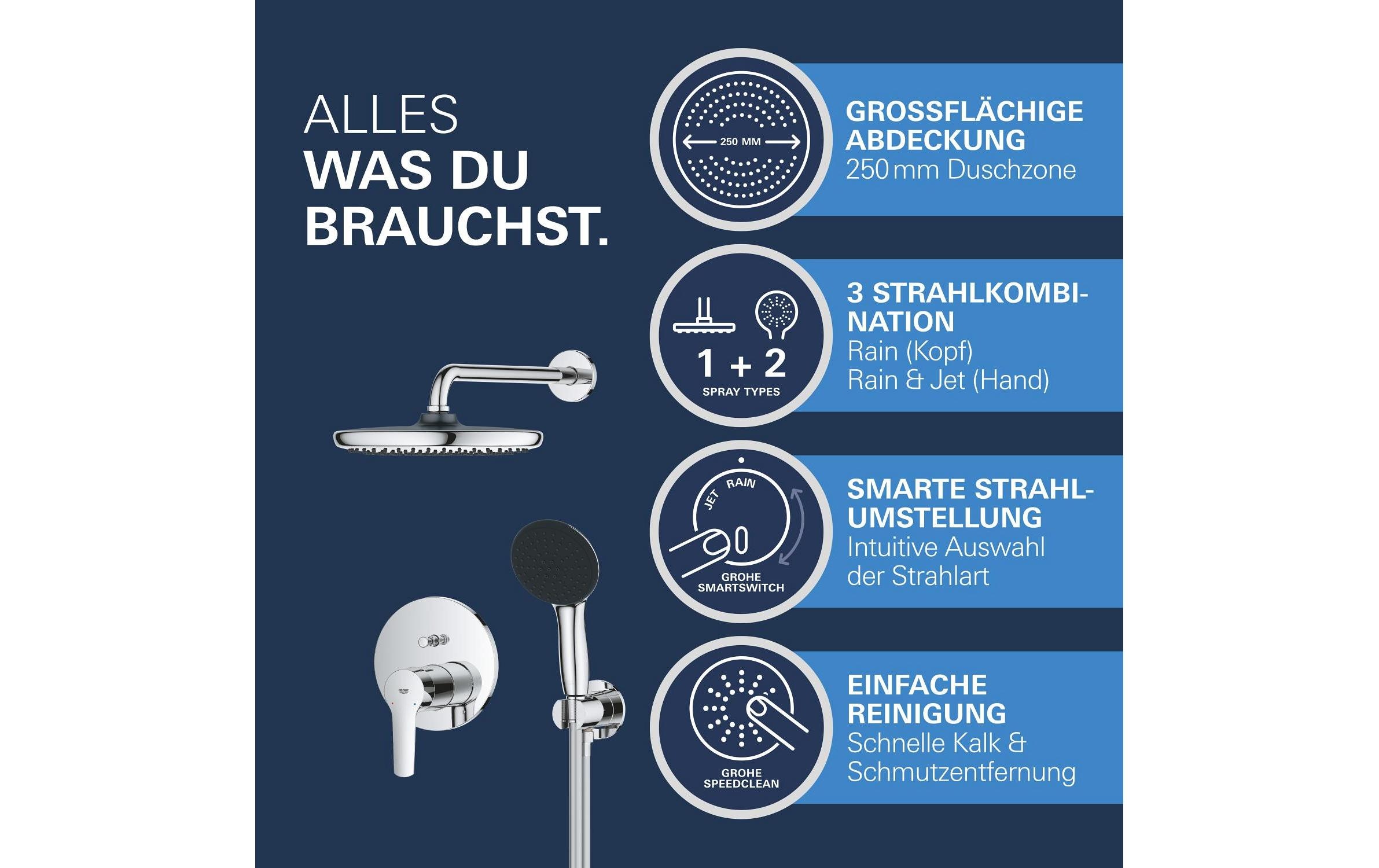 Grohe Système de douche »Vitalio Start 250«