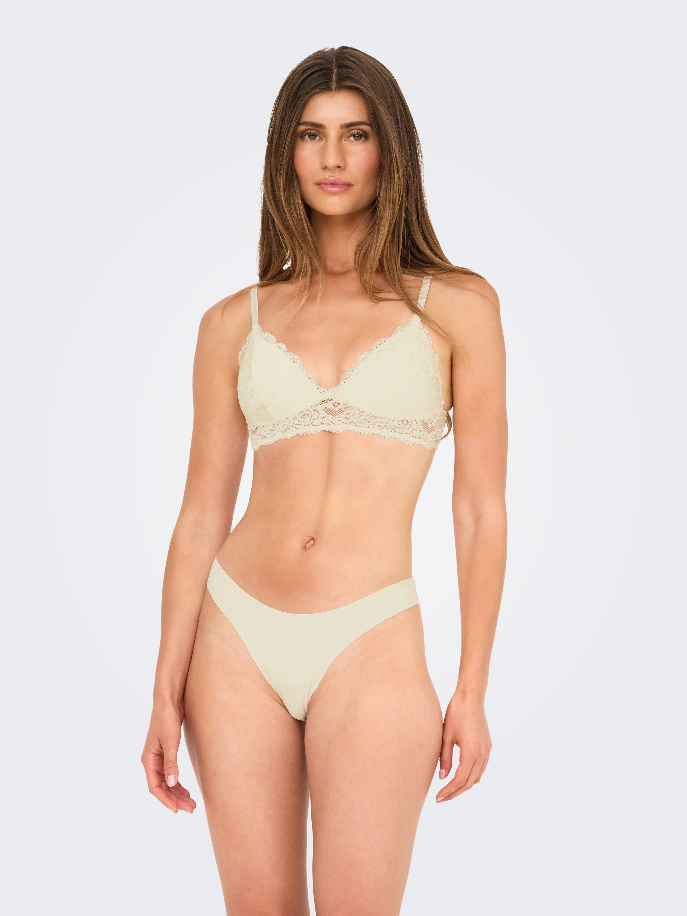 ONLY Slip brésilien »ONLCHLOE LACE BRAZIL 3-PACK NOOS ACC« Packung, 3 cuis tlg.,