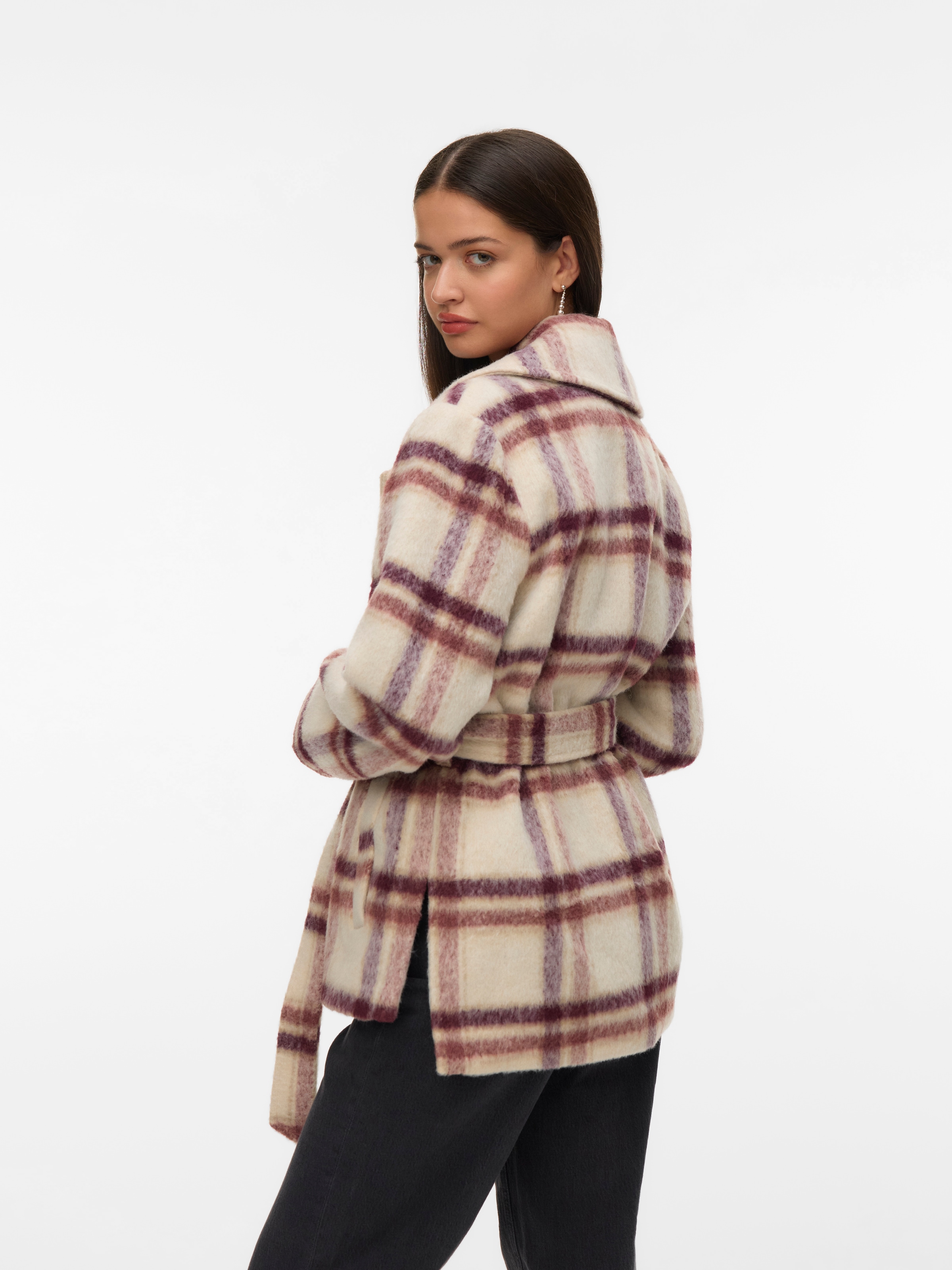 Vero Moda Veste courte »VMVERA SHIRLEY CHECK JACKET BOO«