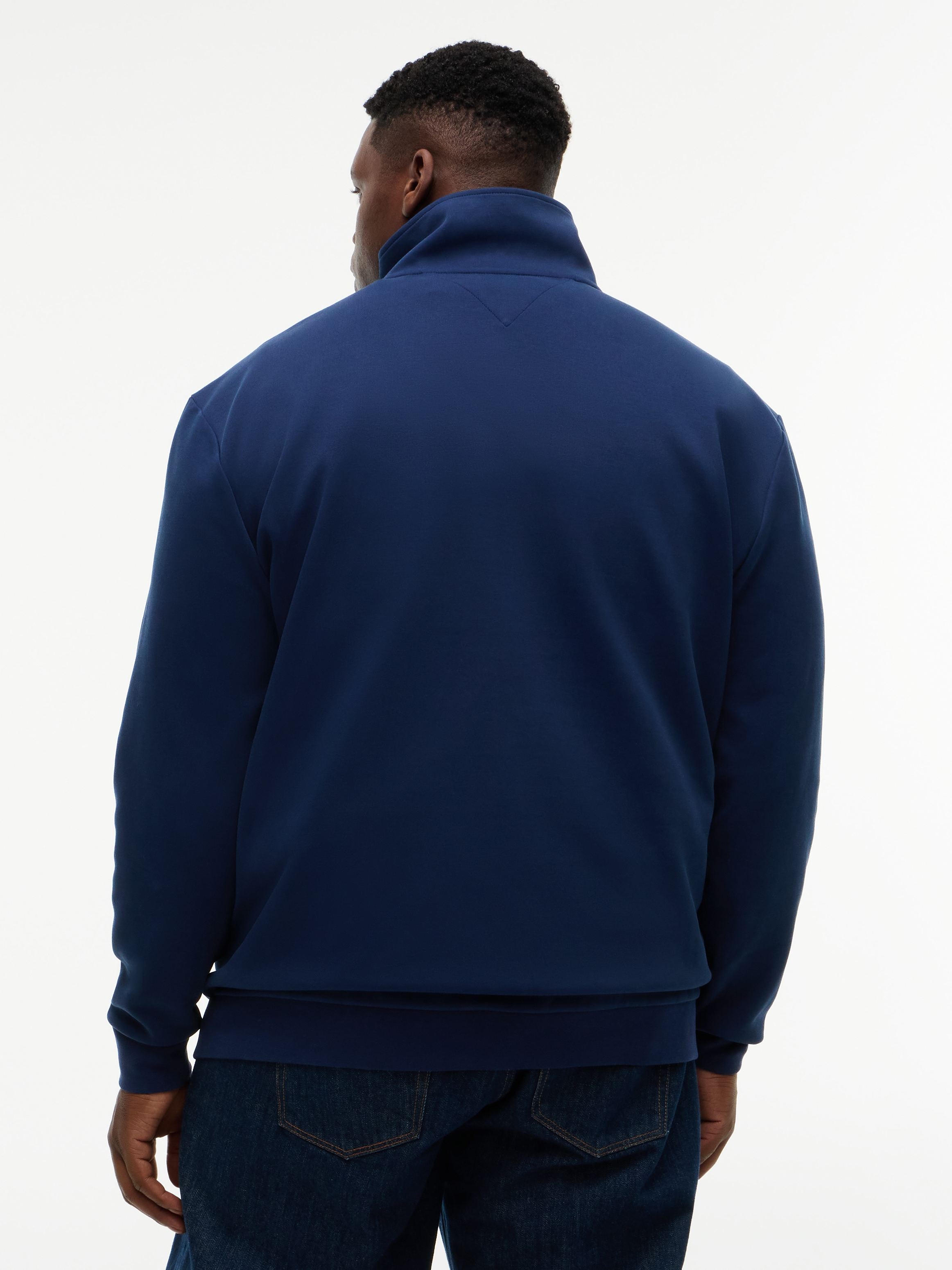 Tommy Hilfiger Big & Tall Sweat-shirt »BT-ESSENTIAL INTECHNO 1/4 ZIP«, grandes tailles, col montant
