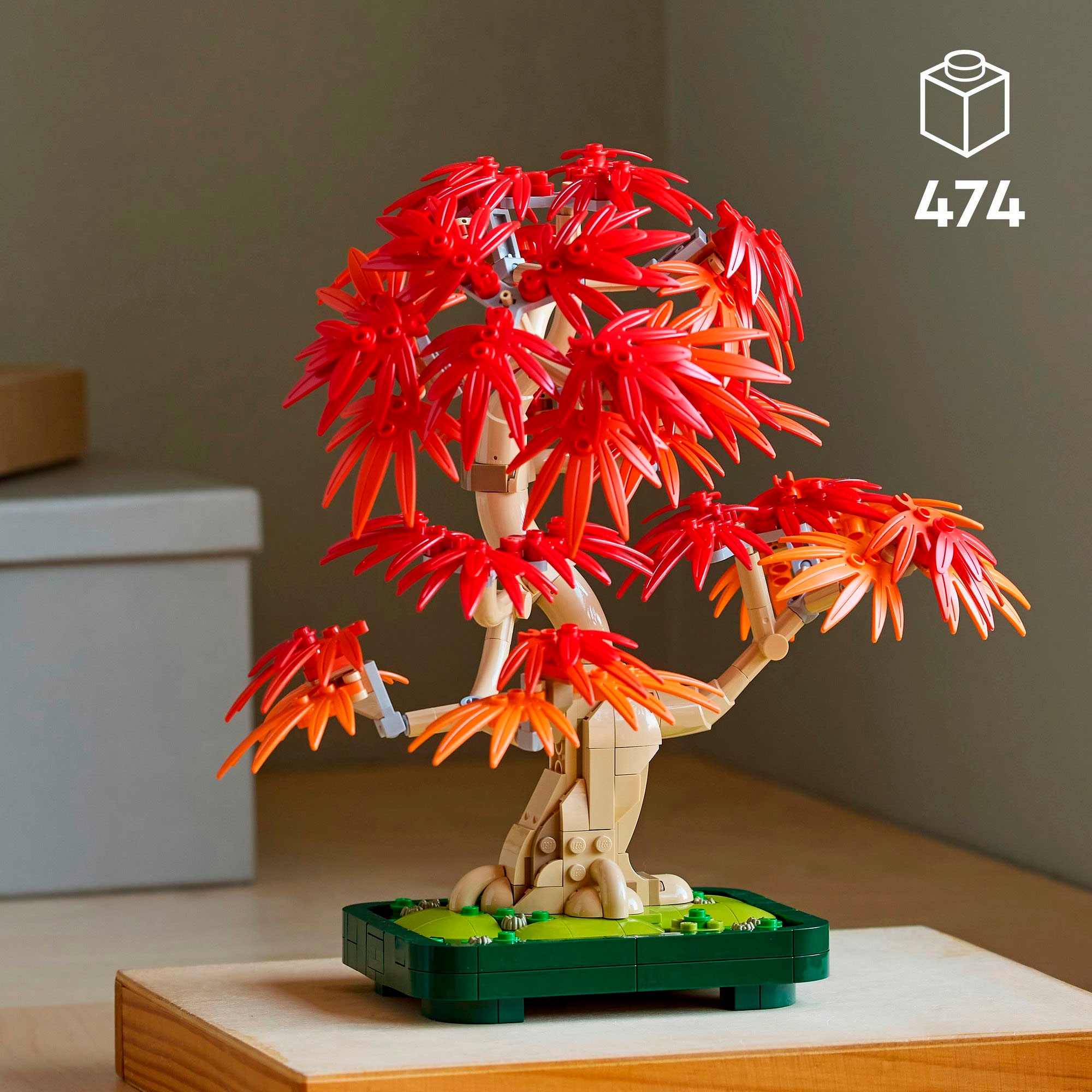 LEGO® Pions de construction »Japanischer Roter Ahorn – Bonsai-Baum (10348), LEGO Botanicals« Made in Europe