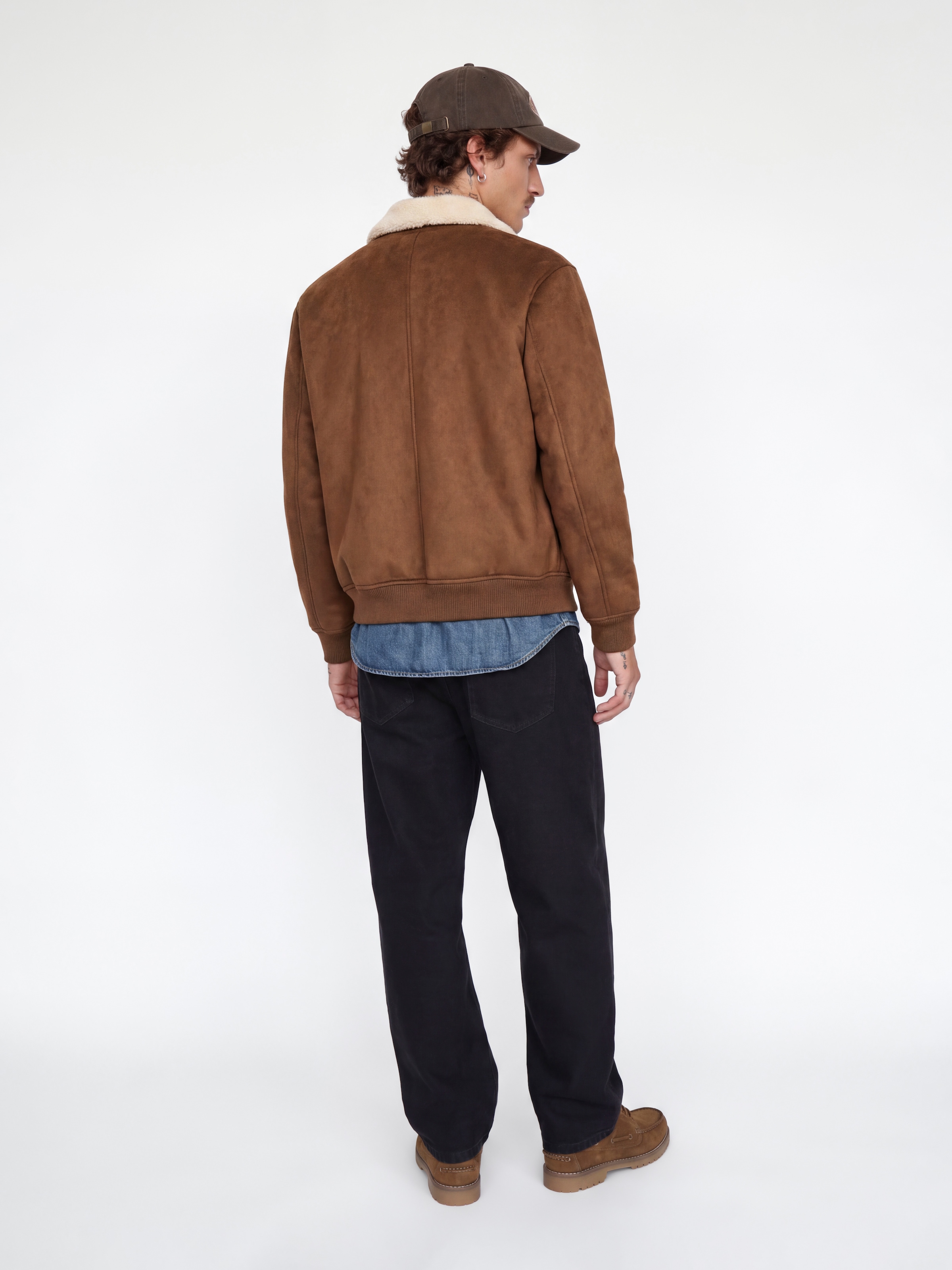 Jack & Jones Veste bomber »JPRCCLUKE BOMBER JACKET SN« sans capuche Kunstfaser, regular fit