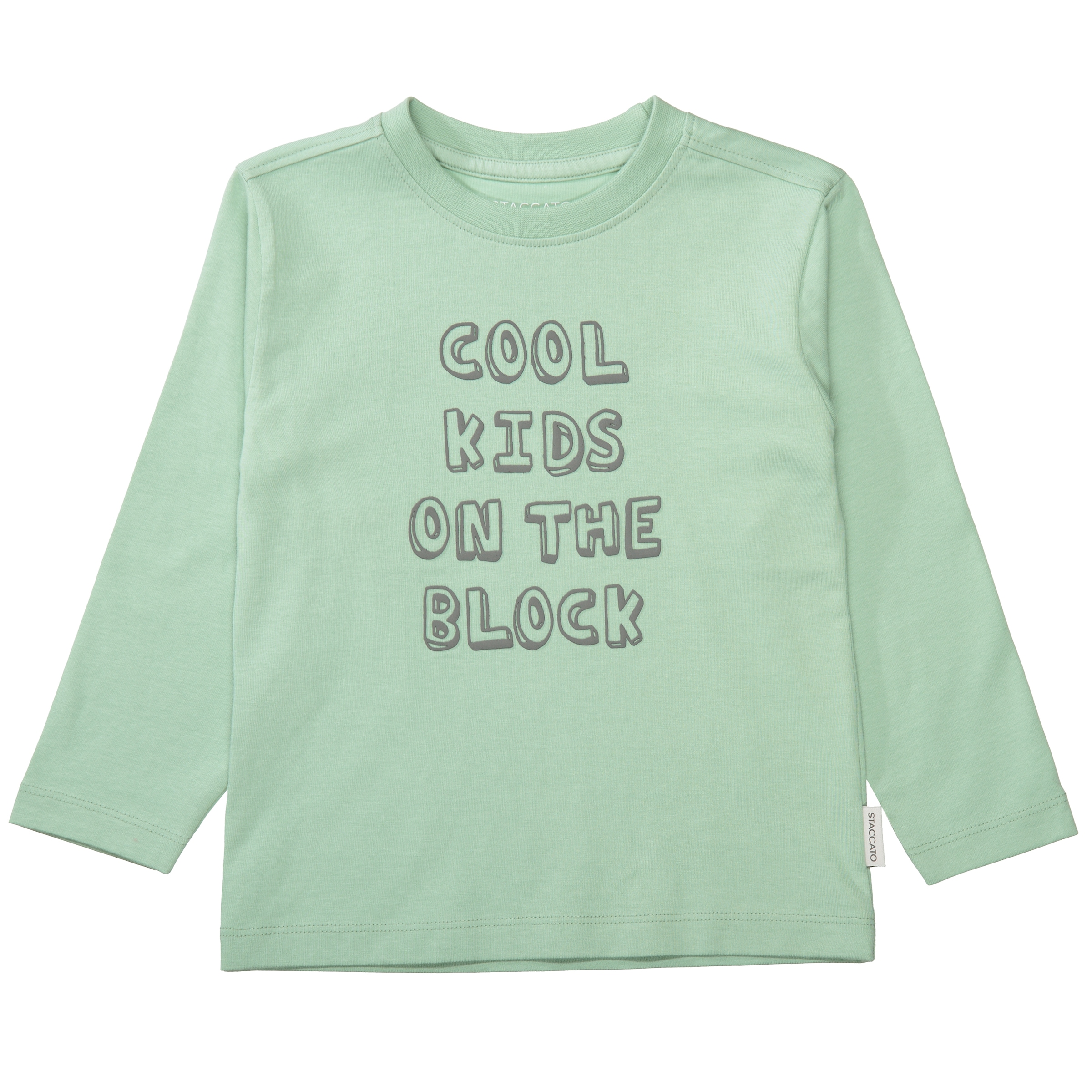 STACCATO T-shirt à manches longues 2 pièces 2er Pack, mit Letter-Prints und Colorblocking, für Boys