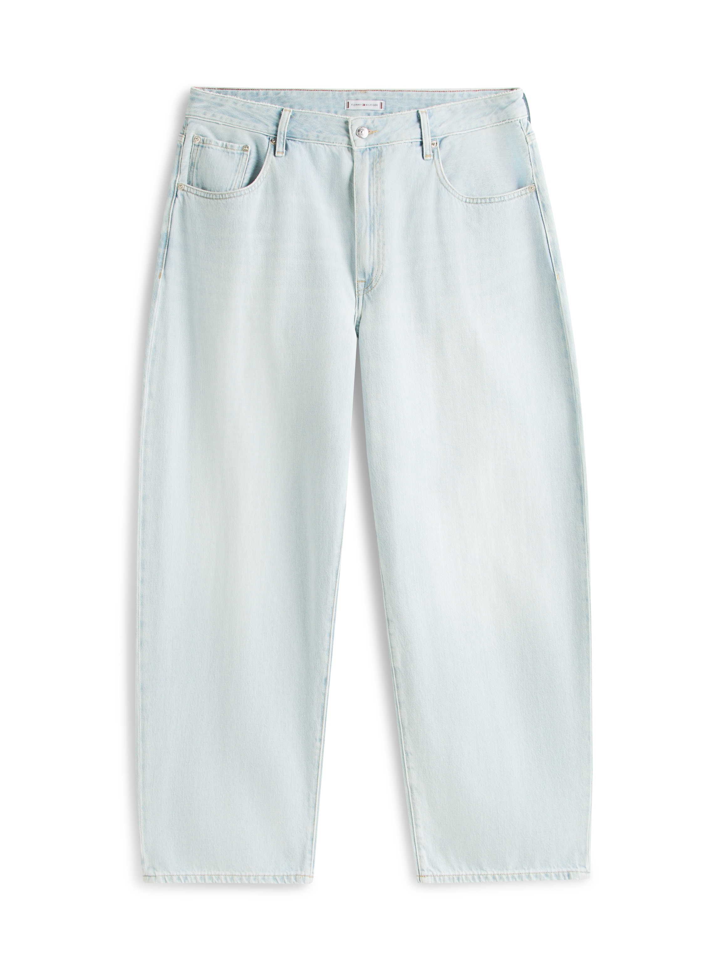 Tommy Hilfiger Curve 5-Pocket-Jeans »CRV DNM TAM BARREL RW« in grossen Grössen, Mid Rise im Tapered Fit