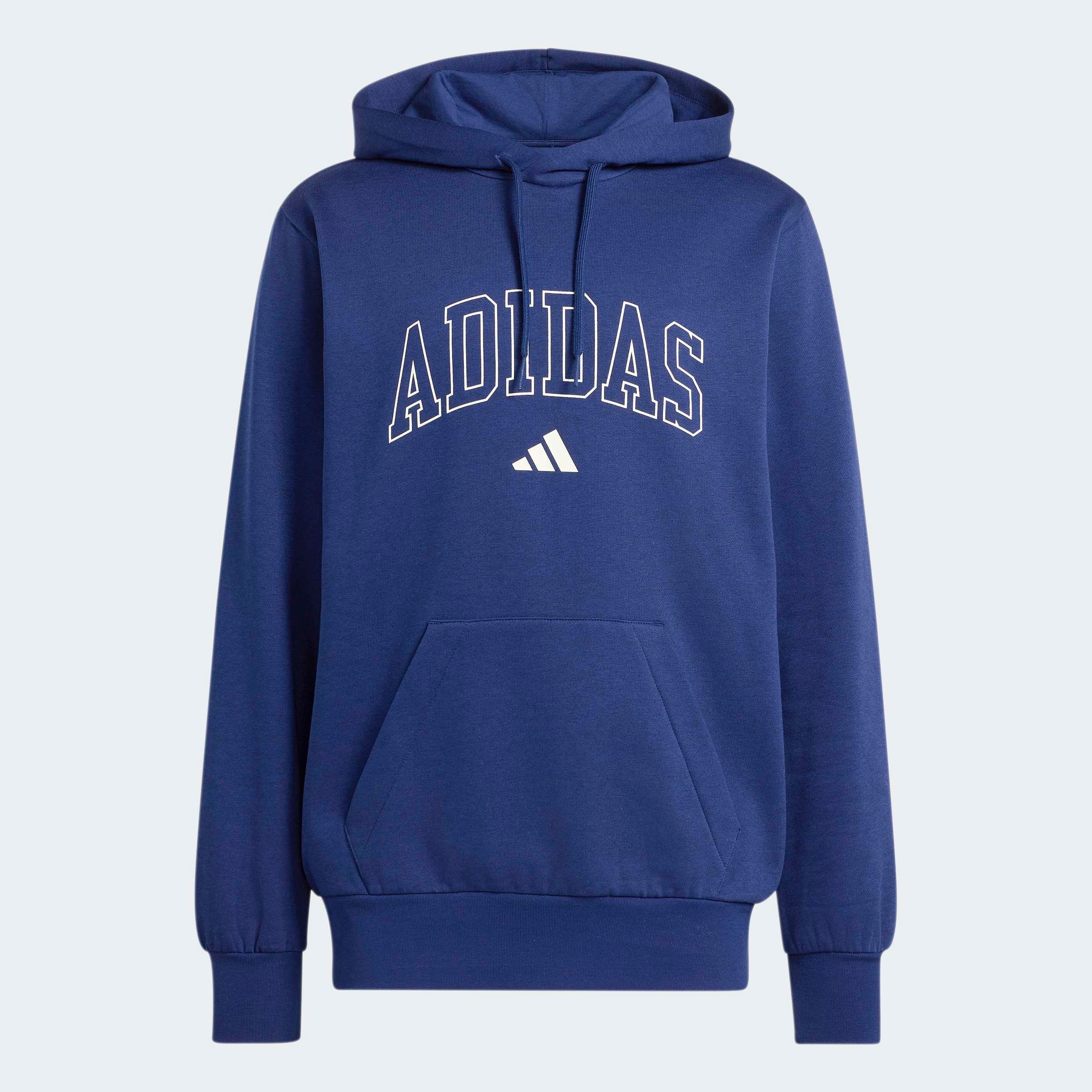adidas Sportswear Kapuzensweatshirt »COLLEGIATE SCRIPT GRAFIK HOODIE«, mit Kapuze und Kordel, in normaler Länge

