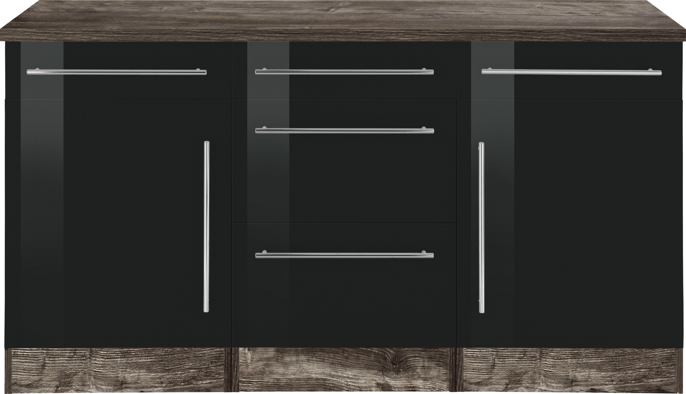 KOCHSTATION Armoire basse »KS-Samos« largeur 150 cm