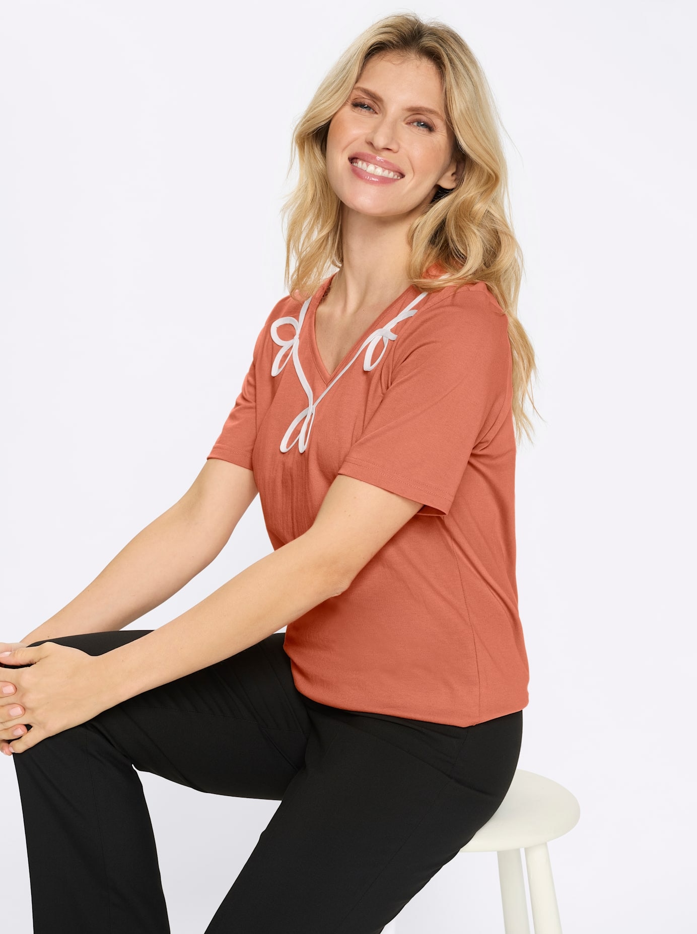 Classic Basics Rundhalsshirt »Kurzarm-Shirt« 1