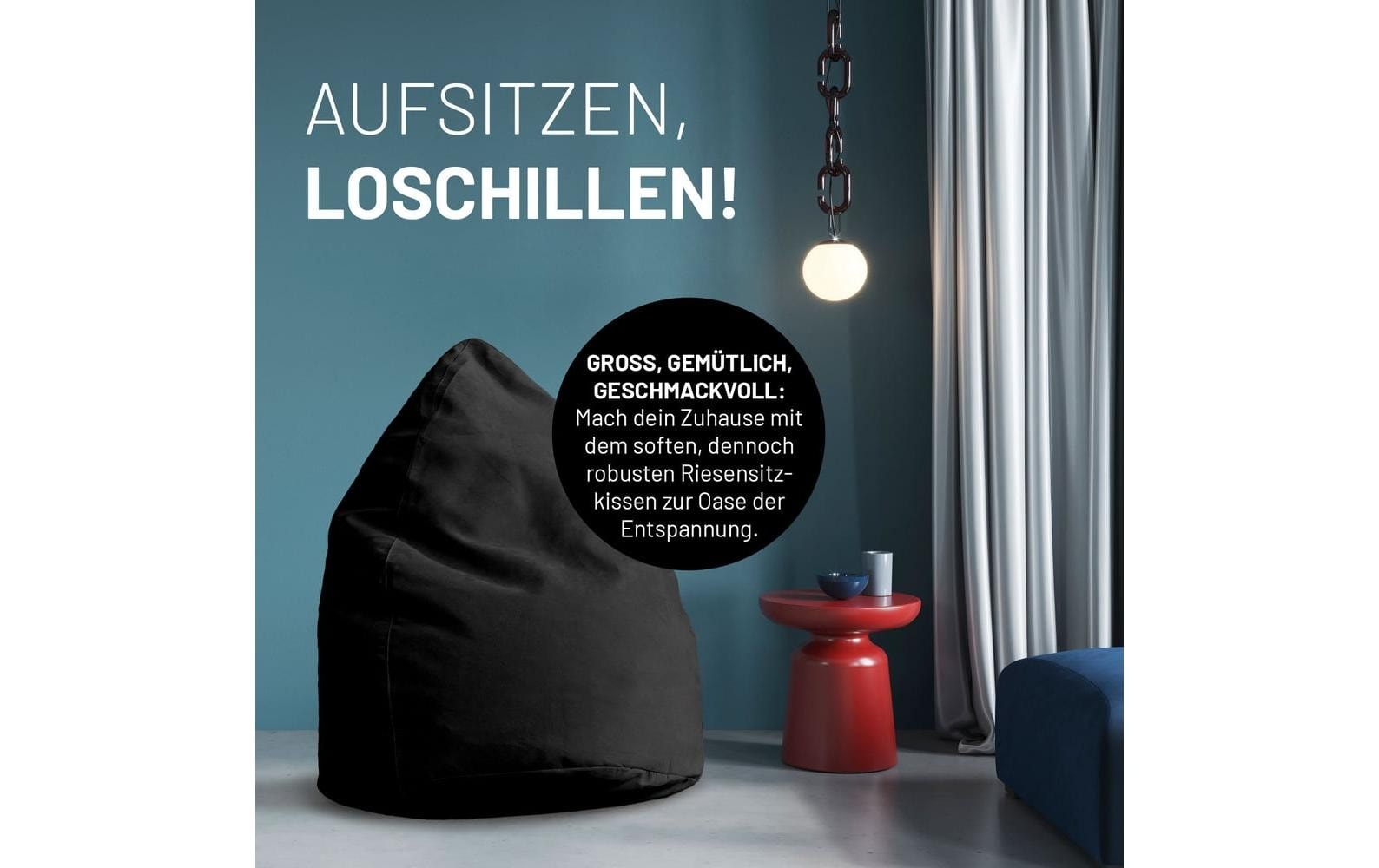 Lumaland Pouf »Sitzsack In-& Outdoor 220 l«