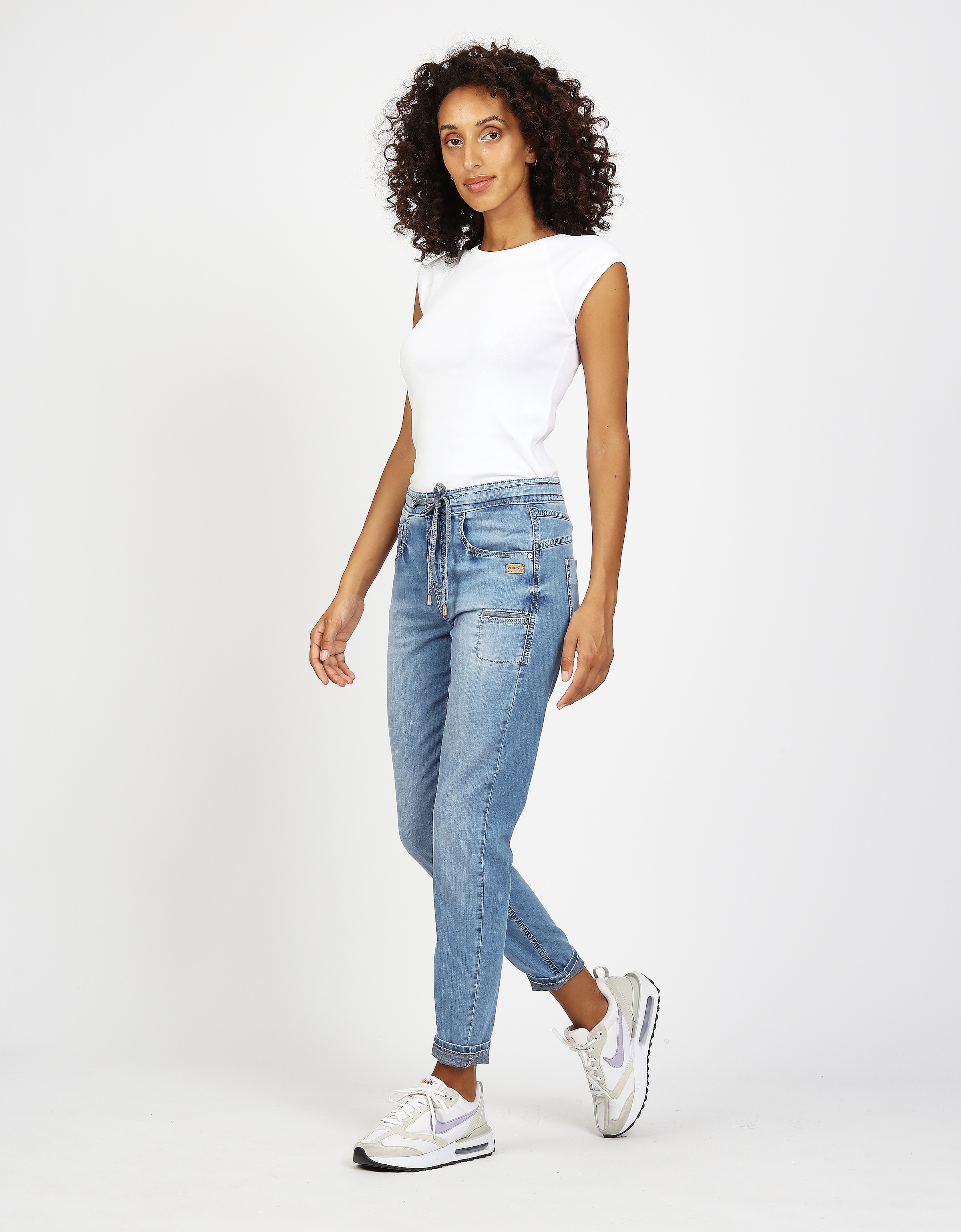 GANG Jeans à 5 poches »94AMELIE JOGGER« mit Tunnelzug, Relaxed Fit