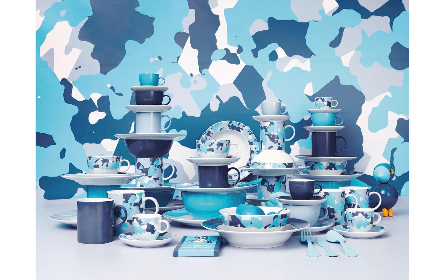 Thomas Assiette plate »Speiseteller Sunny Day Weiss/Rosa«