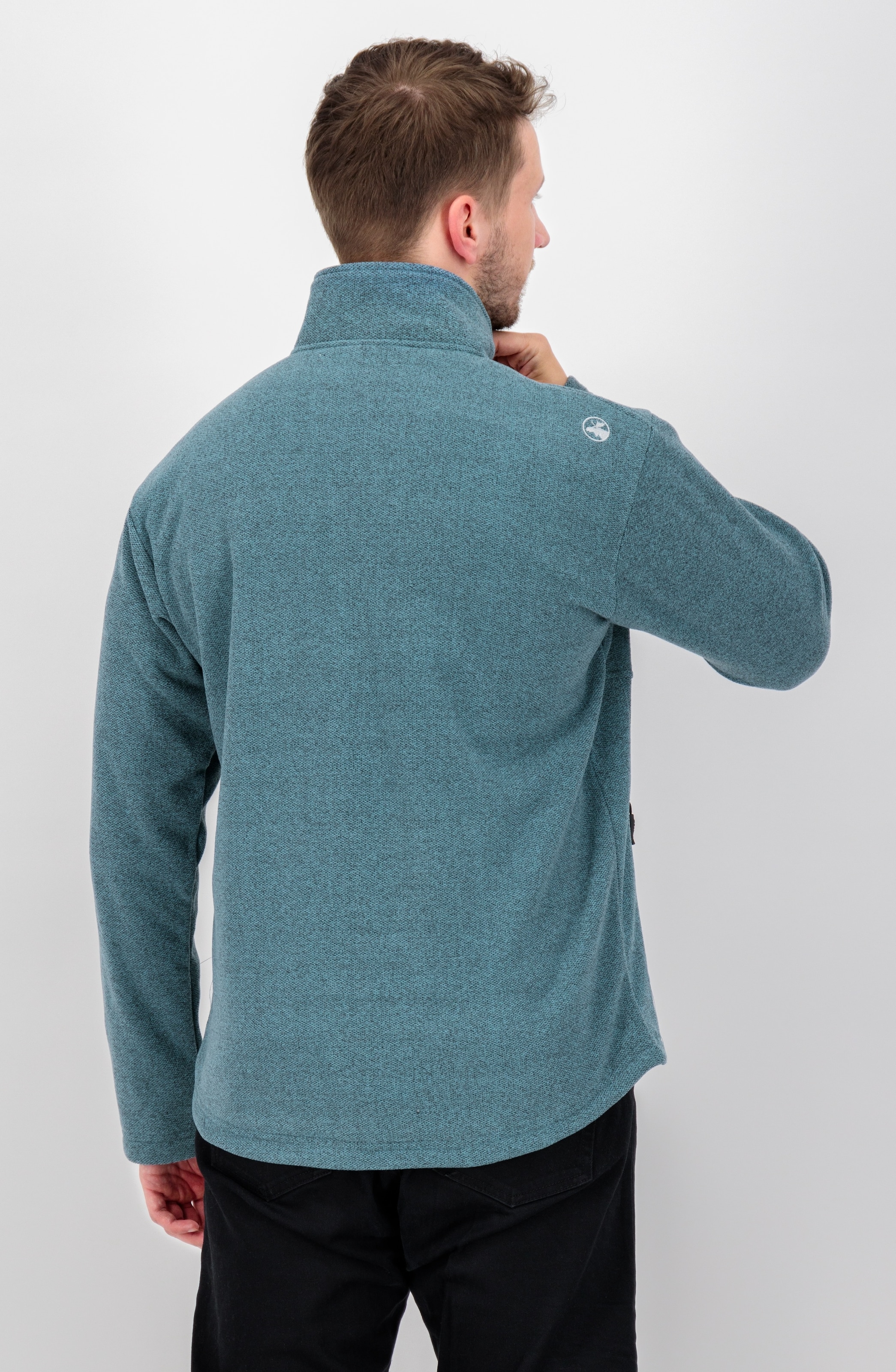 DEPROC Active Strickfleecejacke »SEWARD MN« mit 2-Wege-Reissverschluss