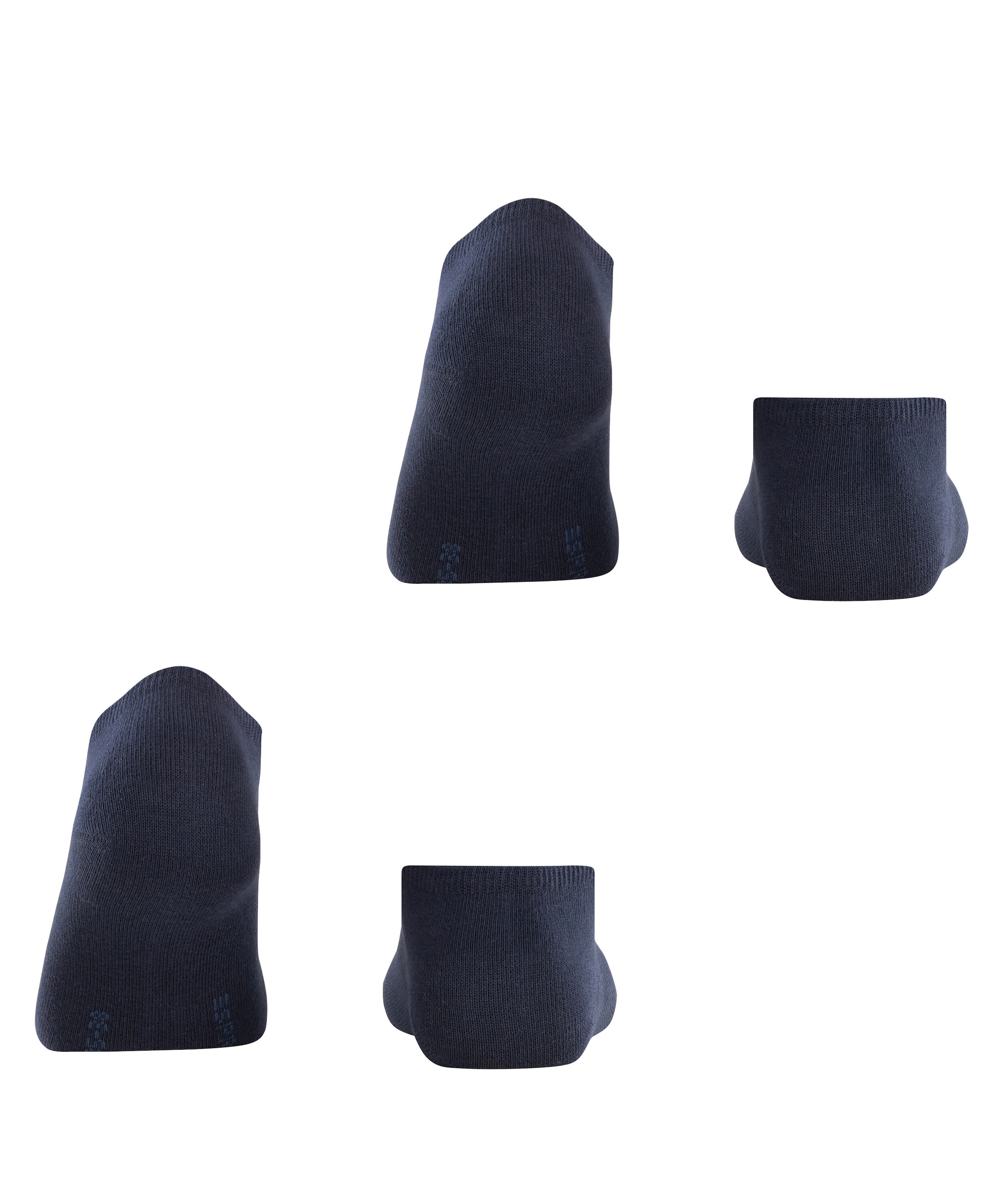 Esprit Chaussettes de baskets »Uni« 2 paires,  renforcé, sans cheville et en coton doux
