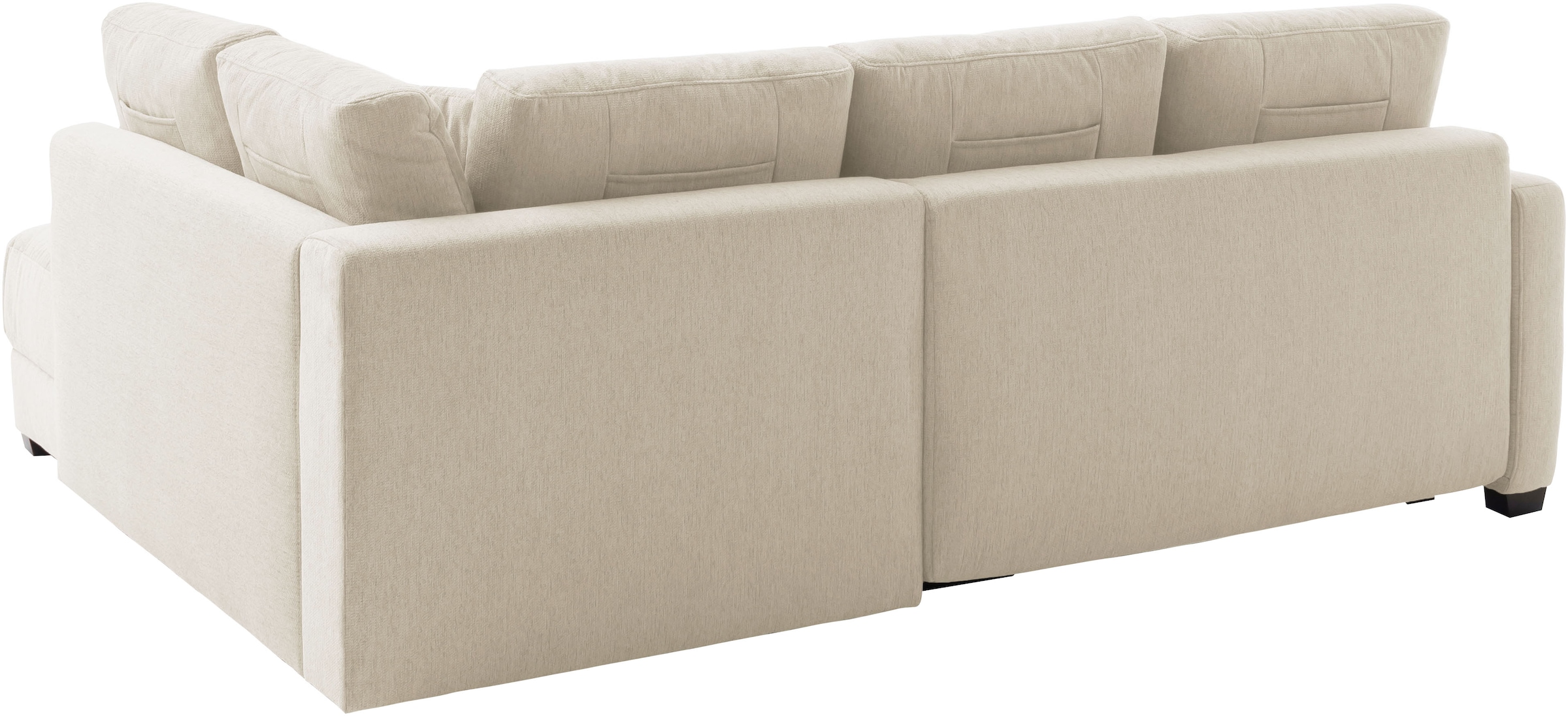 Mr. Couch Canapé d'angle »Pierre, L-Form mit BoxSpring« Mit Boxpring-Taschenfederkern
