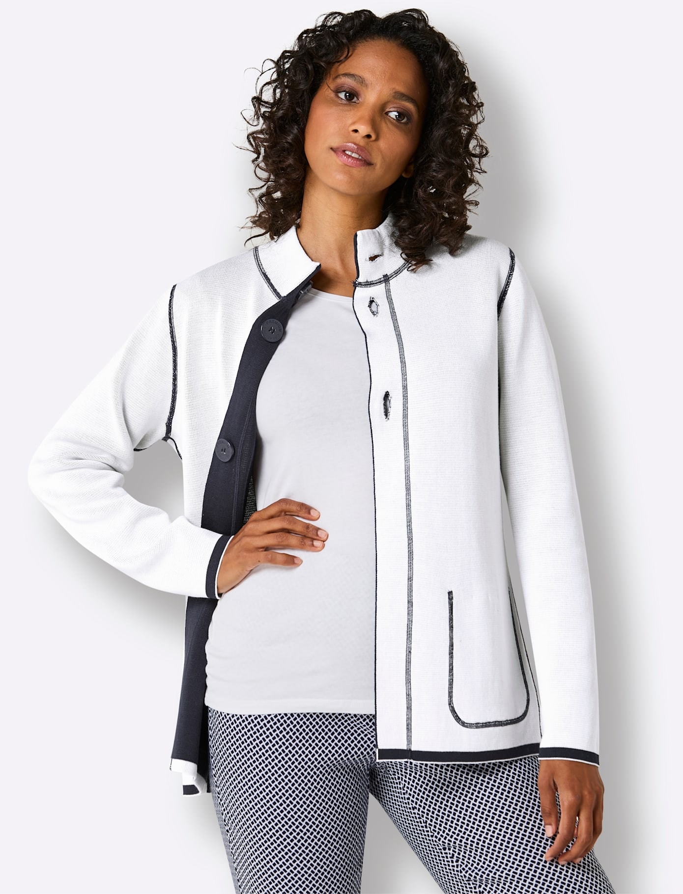 CREATION L PREMIUM Cardigan jacquard