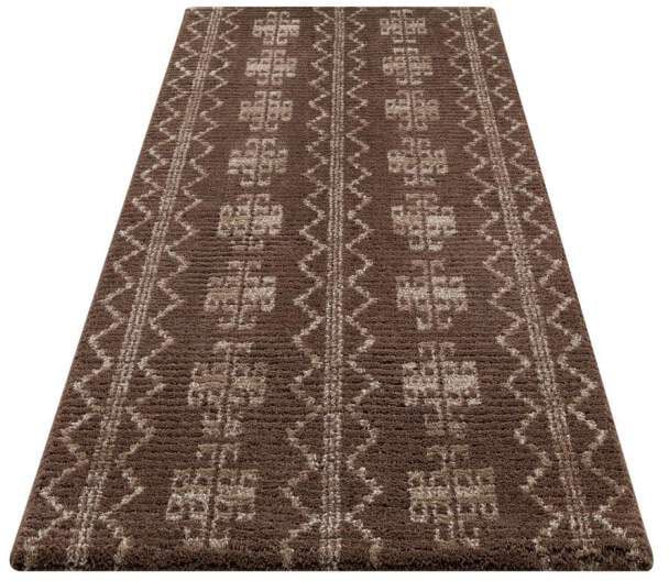 Carpet City Tapis »April 0608« Rectangulaire 10 mm Höhe Läufer, weich durch Microfaser, Boho Ethno Look, Wohnzimmer