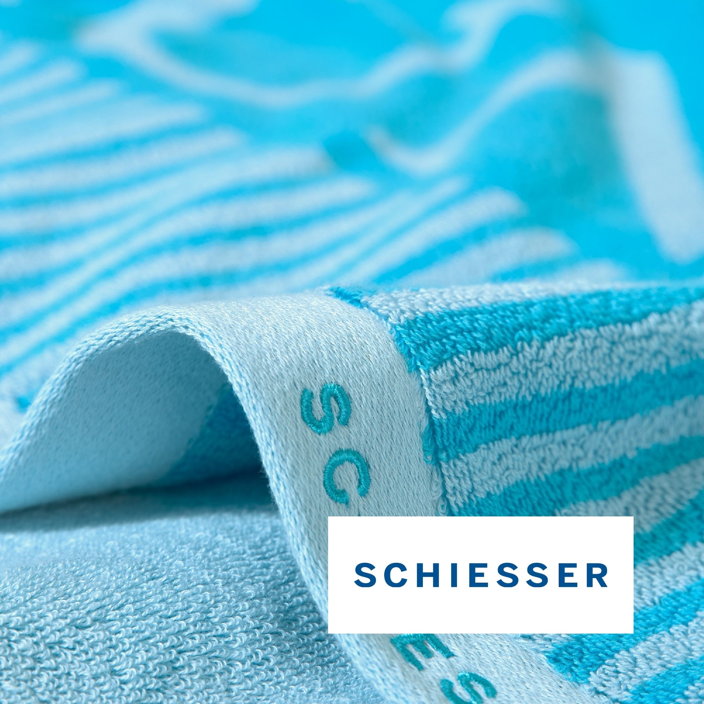 Schiesser Saunatuch »Rom aus garngefärbtem, kuschelweichem Baumwollfrottier« OEKO-TEX® MADE IN GREEN