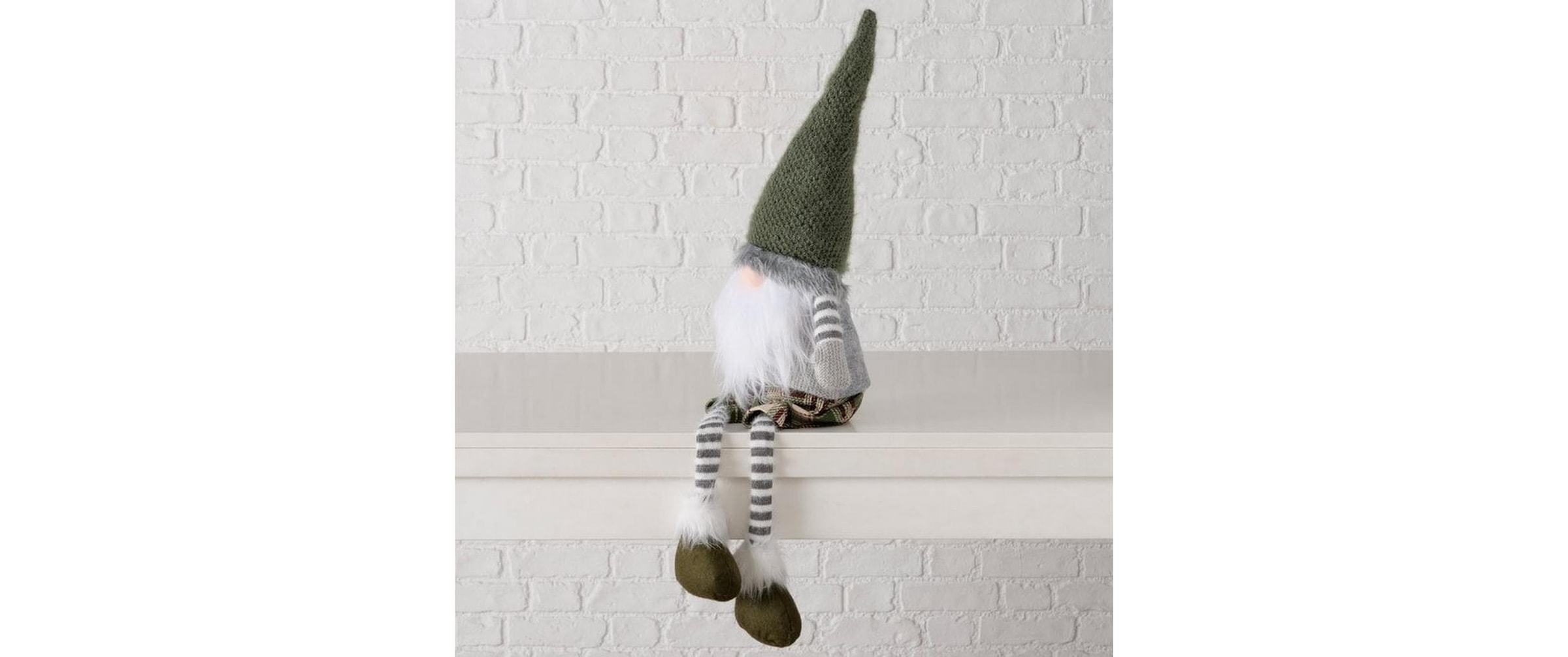 BOLTZE Figurine de Noël »Boltze Kantenhocker Wichtel Nolando «