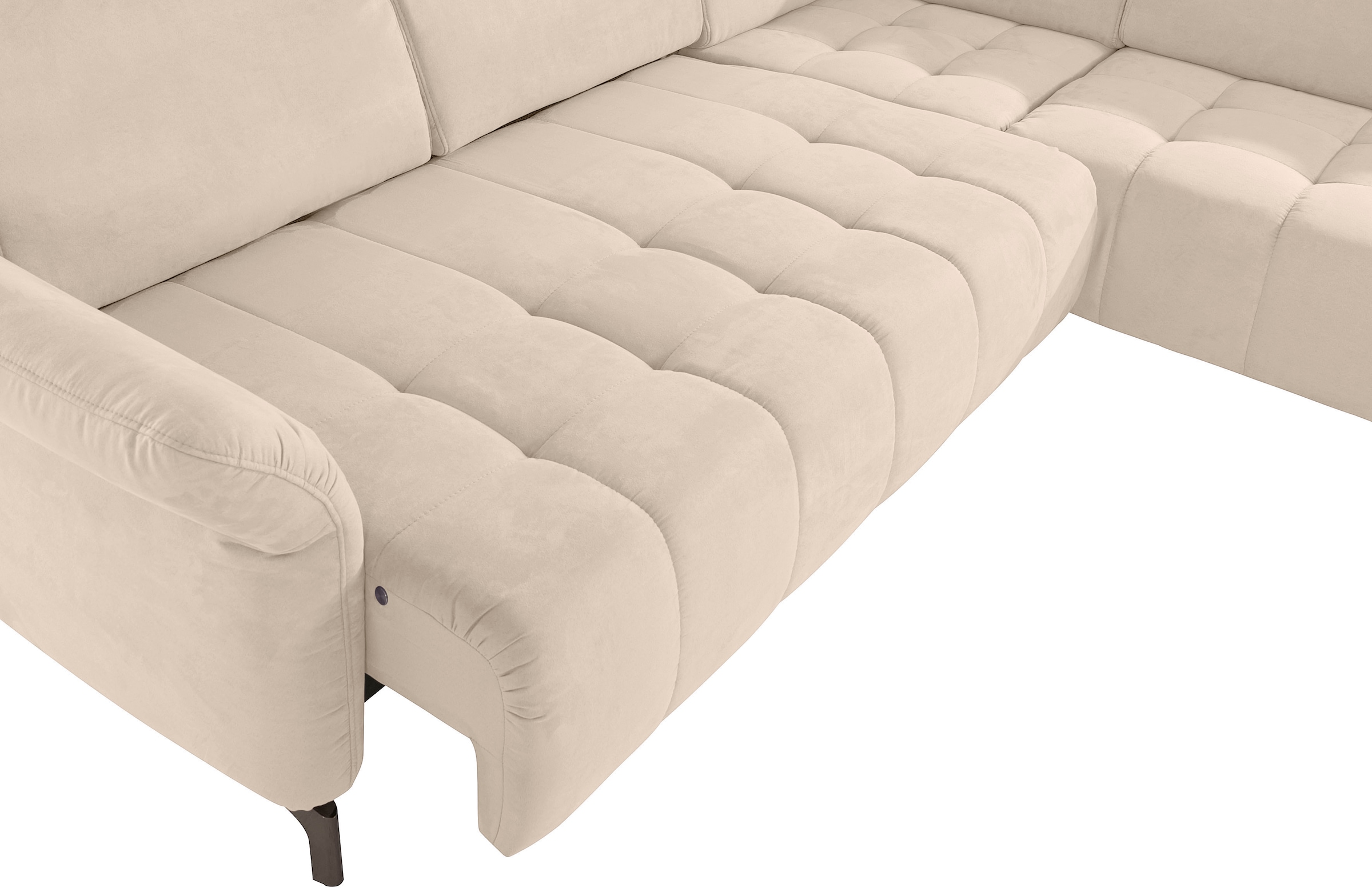 INOSIGN Ecksofa »Fresh L-Form« Federkern, wahlweise Kopfteilverstellung und motorischer Vorziehsitz