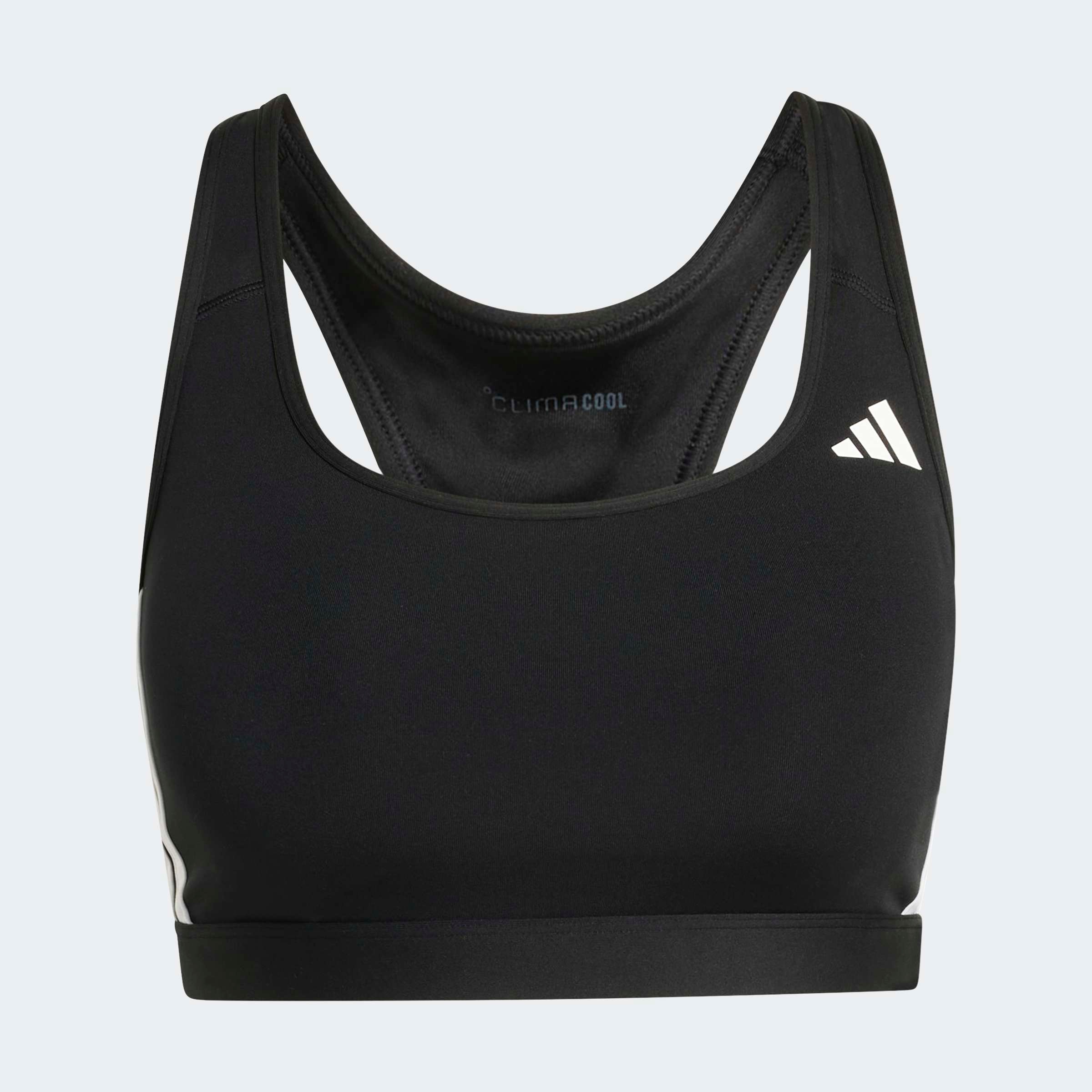 adidas Performance Soutien-gorge de sport »OPTIME ESSENTIALS WORKOUT 3-STREIFEN MEDIUM SUPPORT BH« ohne Bügel, in Stretch-Qualität