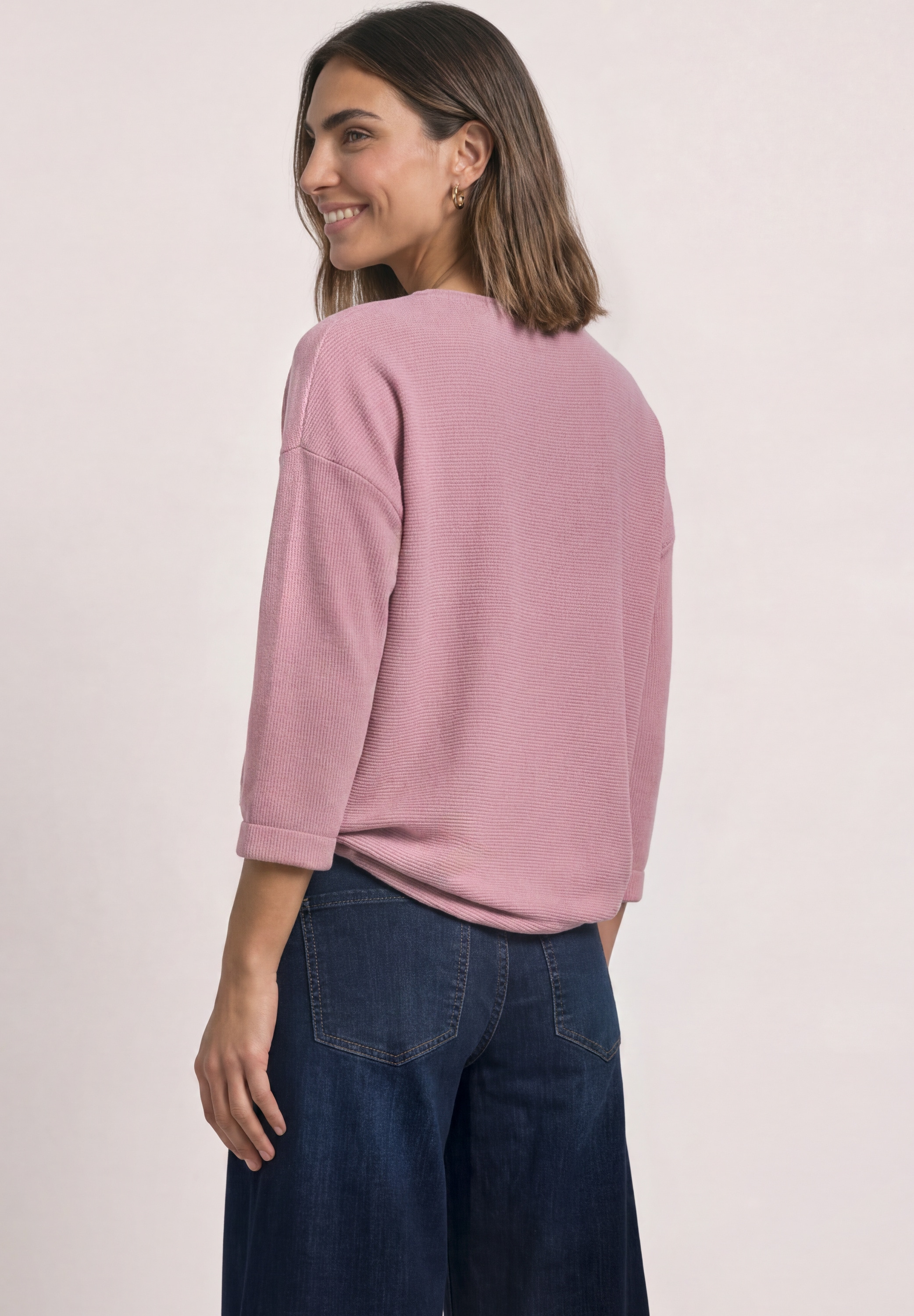 STREET ONE Blouson ohne Kapuze mit Rundhals in Cord-Optik
