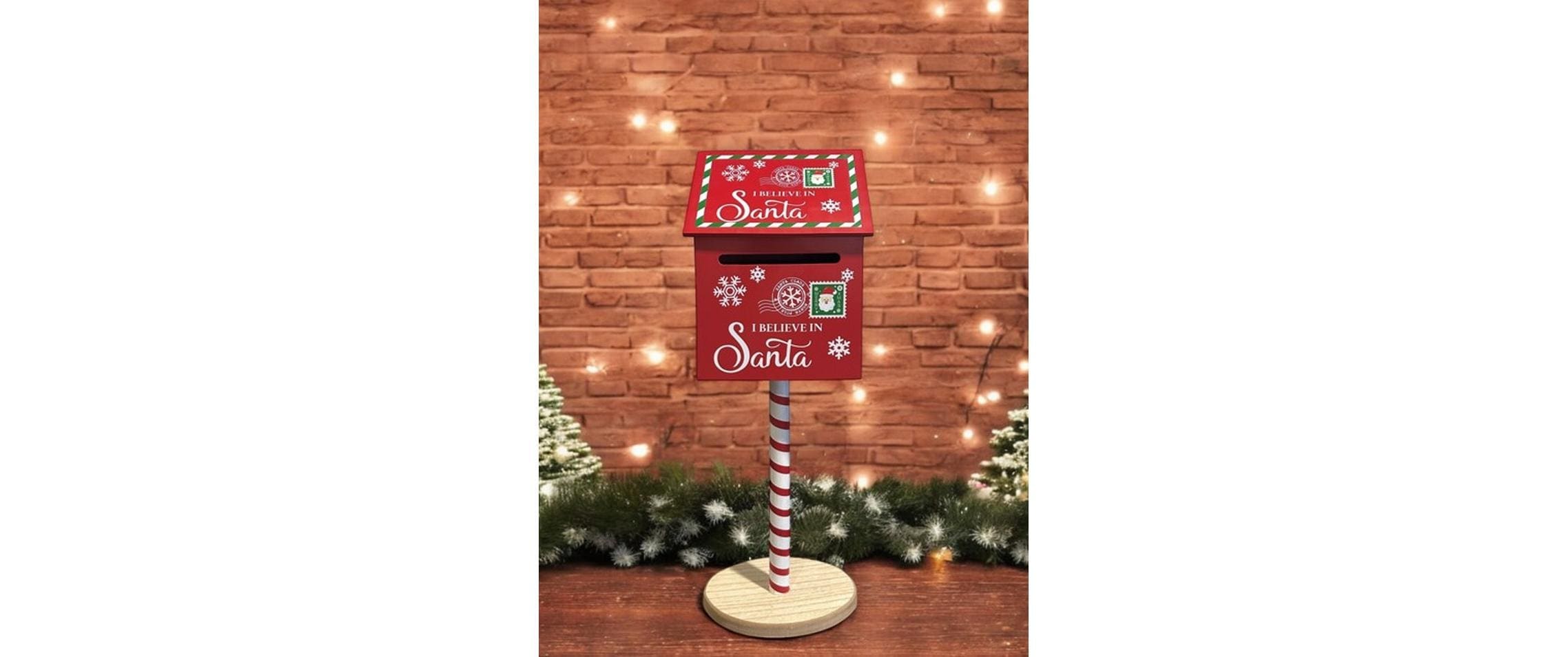Dameco Figurine de Noël »Deko Briefkasten Santa«