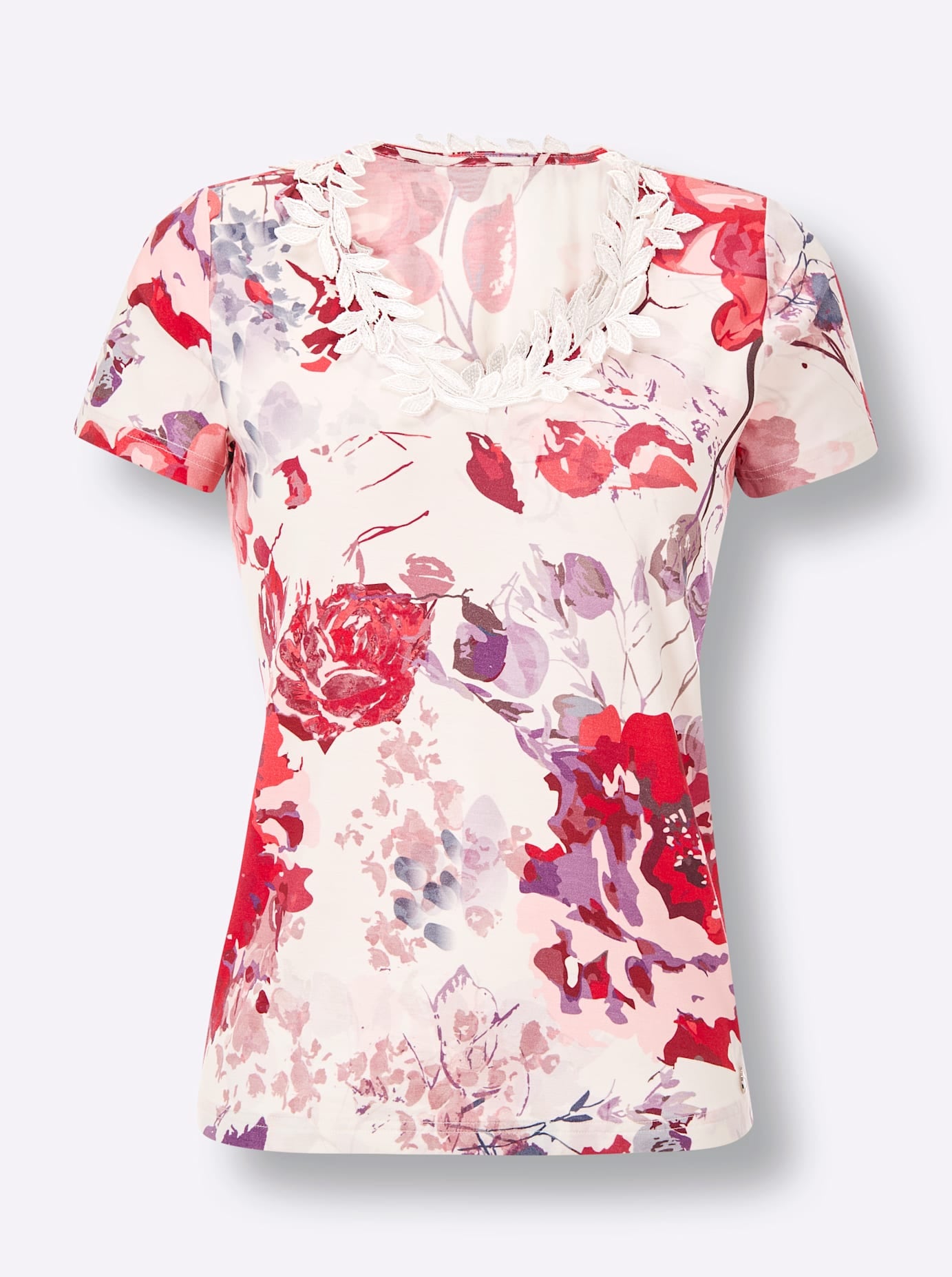 CREATION L PREMIUM T-shirt imprimé »Lyocell-Shirt« 1 pièces