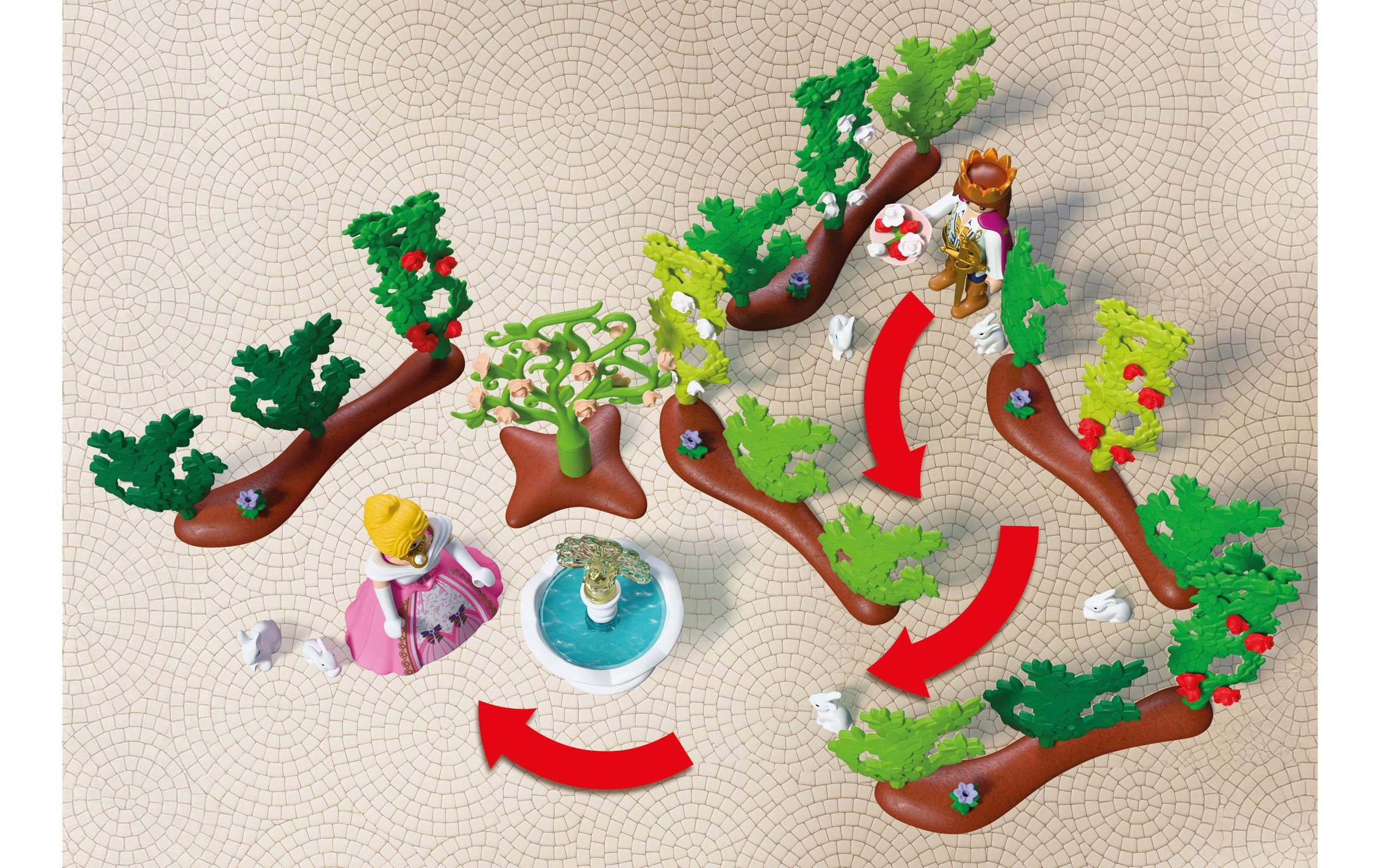Playmobil® Konstruktions-Spielset »Königlicher Irrgarten (72053), Princess« Made in Europe