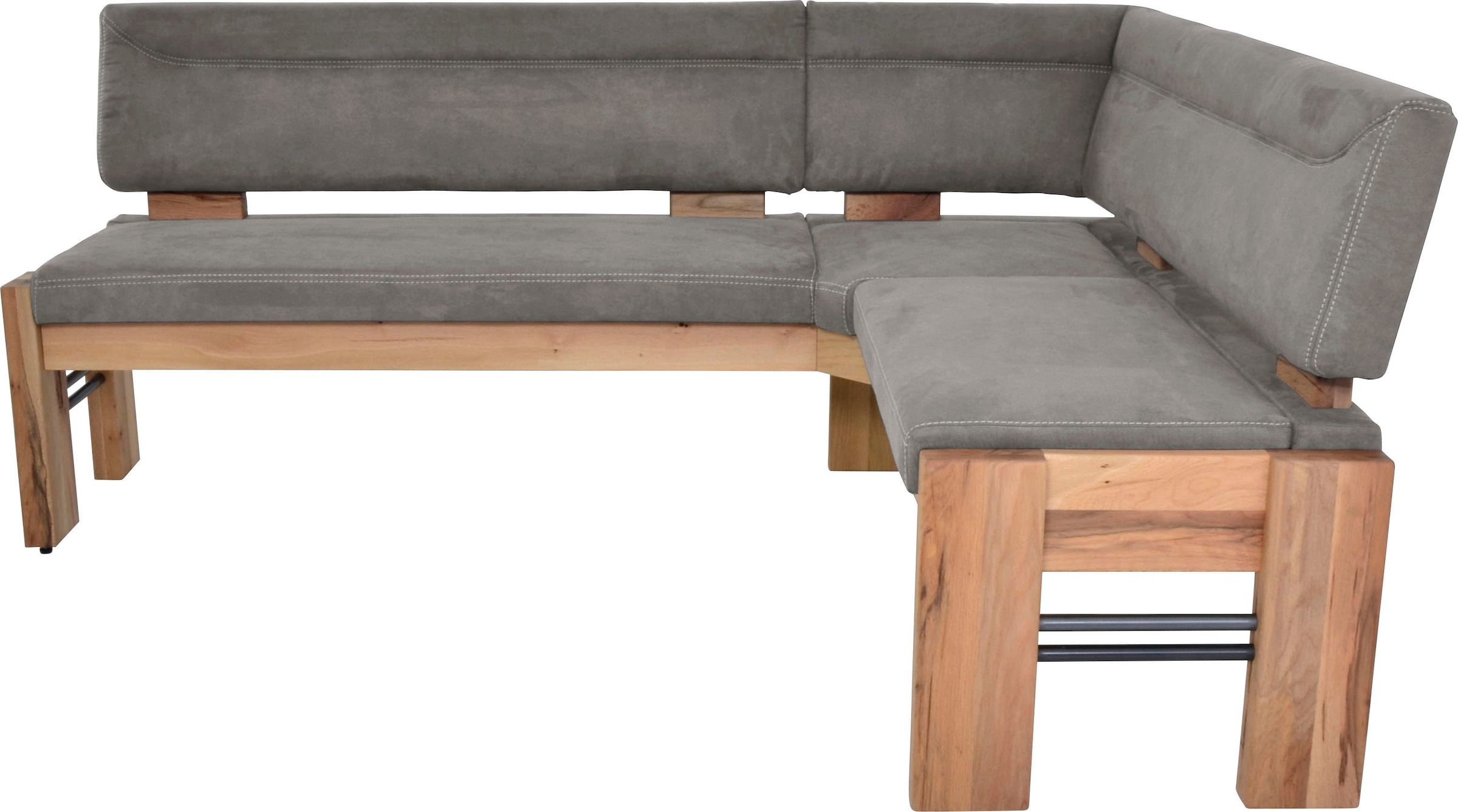 K+W Komfort & Wohnen Banc d'angle »Floyd« banquette de rangement, côté long droit ou gauche en 2 qualités
