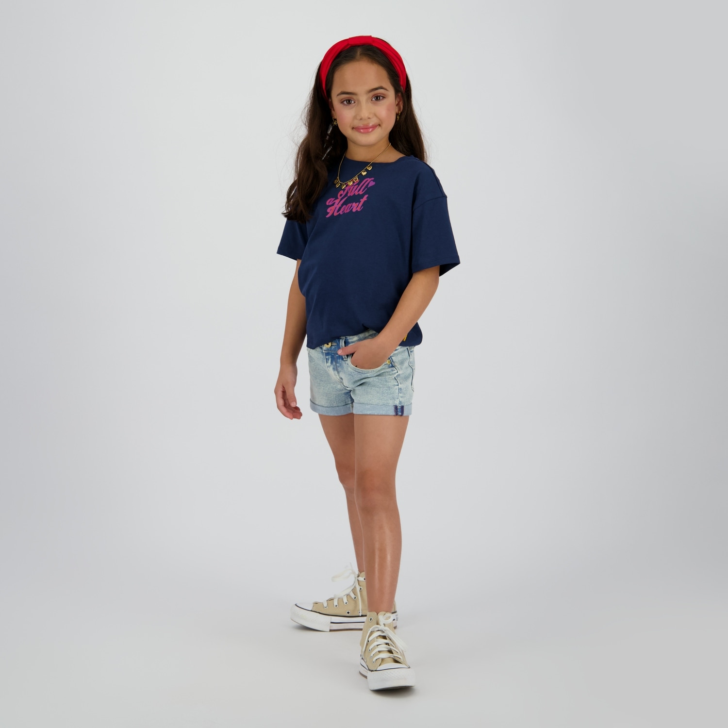 Vingino Short »Damara icon«  short en jean 5 poches, pour filles